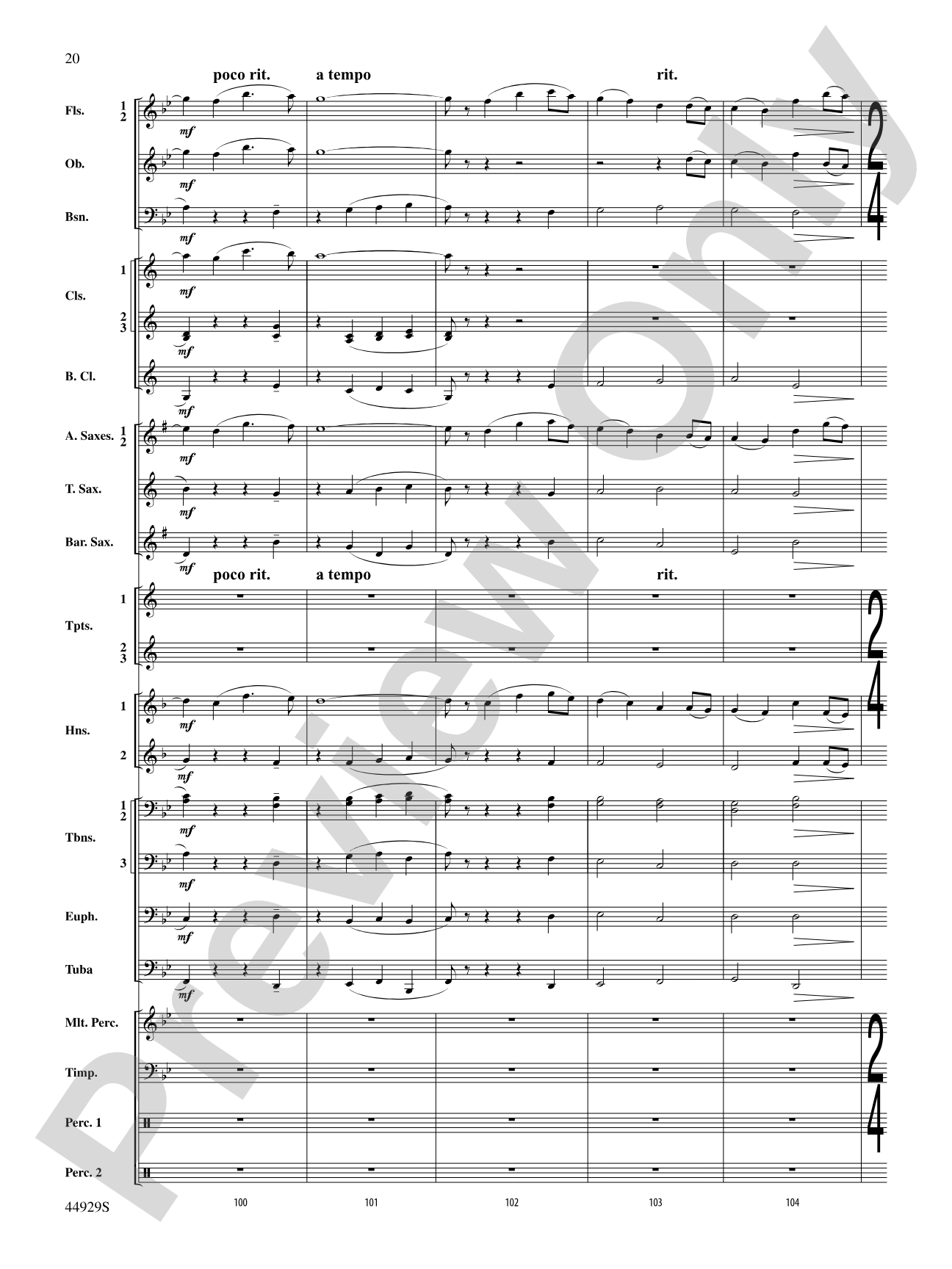 Pan: Highlights from the Warner Bros. Pictures Motion Picture Soundtrack: Concert Band Conductor Score & Parts