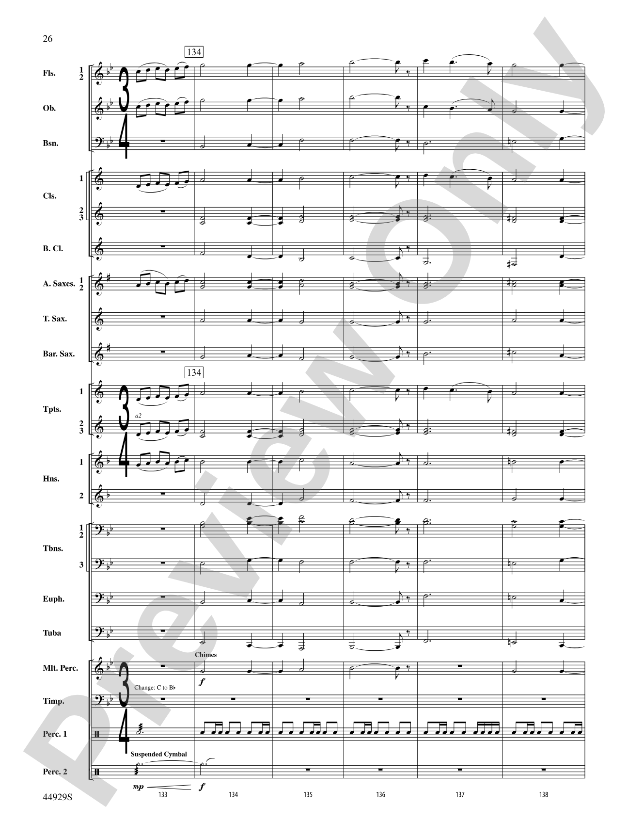 Pan: Highlights from the Warner Bros. Pictures Motion Picture Soundtrack: Concert Band Conductor Score & Parts