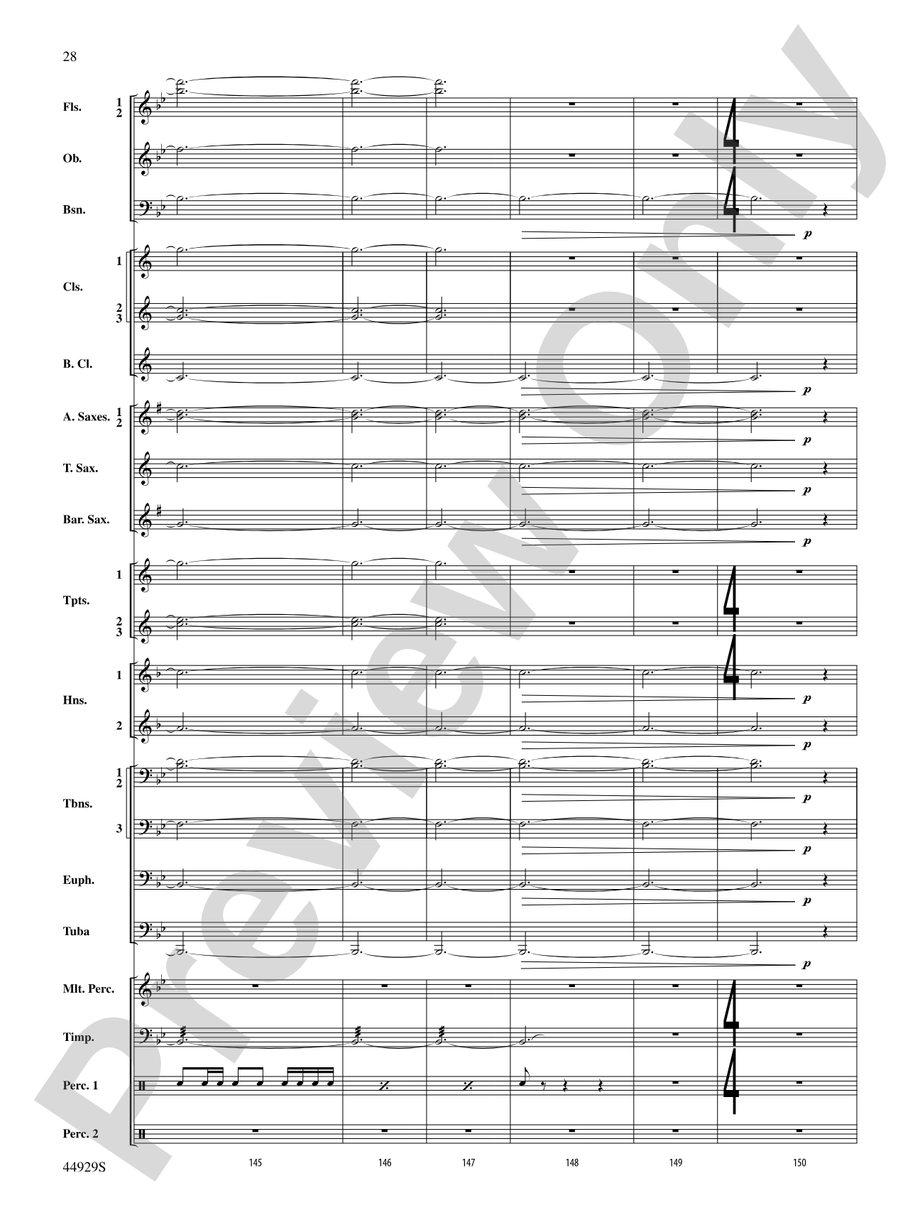 Pan: Highlights from the Warner Bros. Pictures Motion Picture Soundtrack: Concert Band Conductor Score & Parts