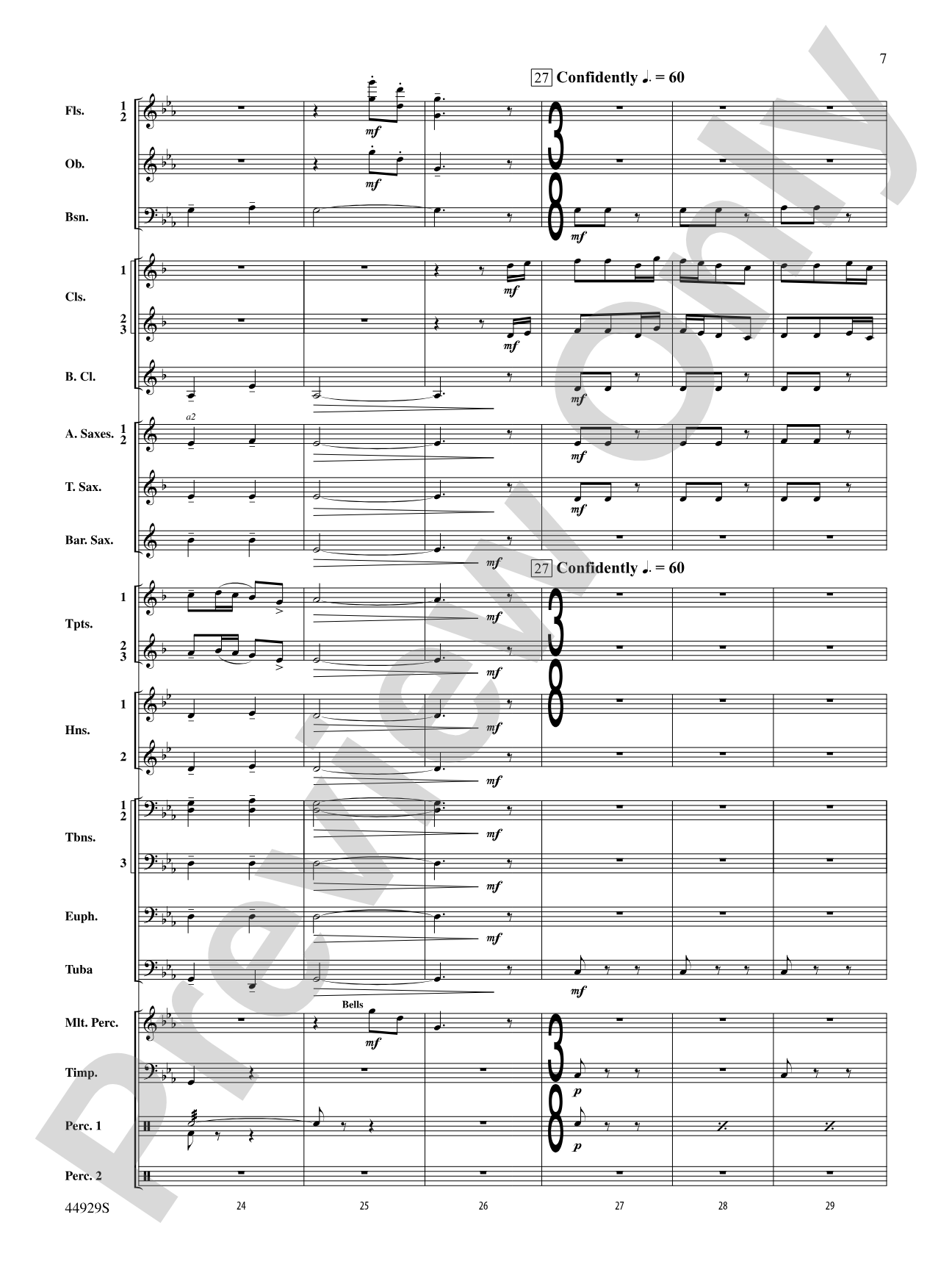 Pan: Highlights from the Warner Bros. Pictures Motion Picture Soundtrack: Concert Band Conductor Score & Parts