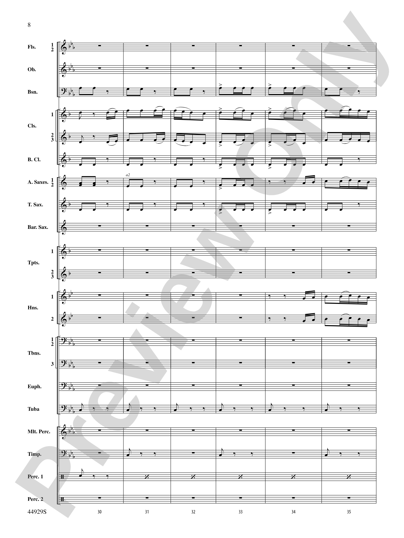 Pan: Highlights from the Warner Bros. Pictures Motion Picture Soundtrack: Concert Band Conductor Score & Parts