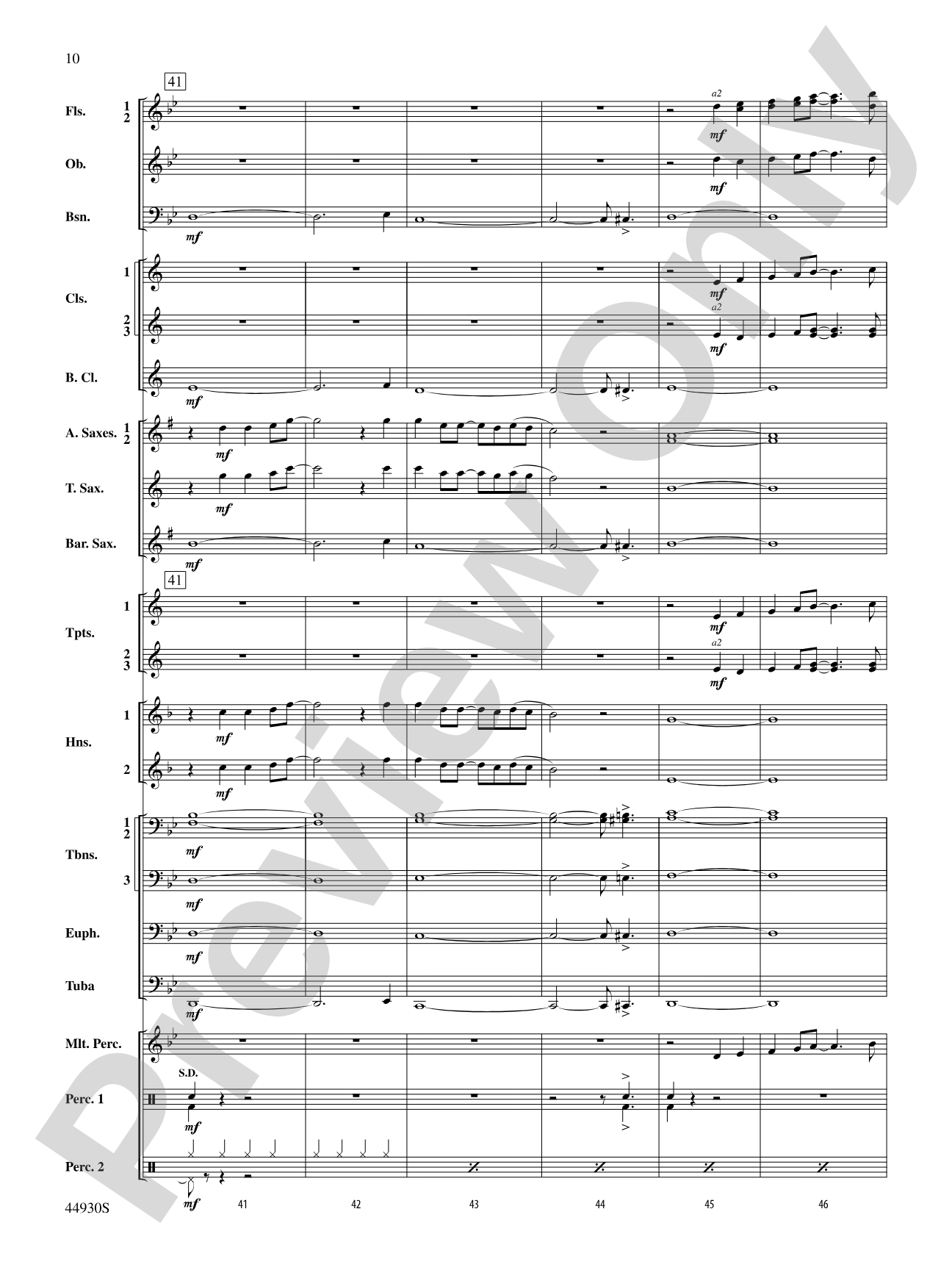 Christmas Vacation: Concert Band Conductor Score & Parts