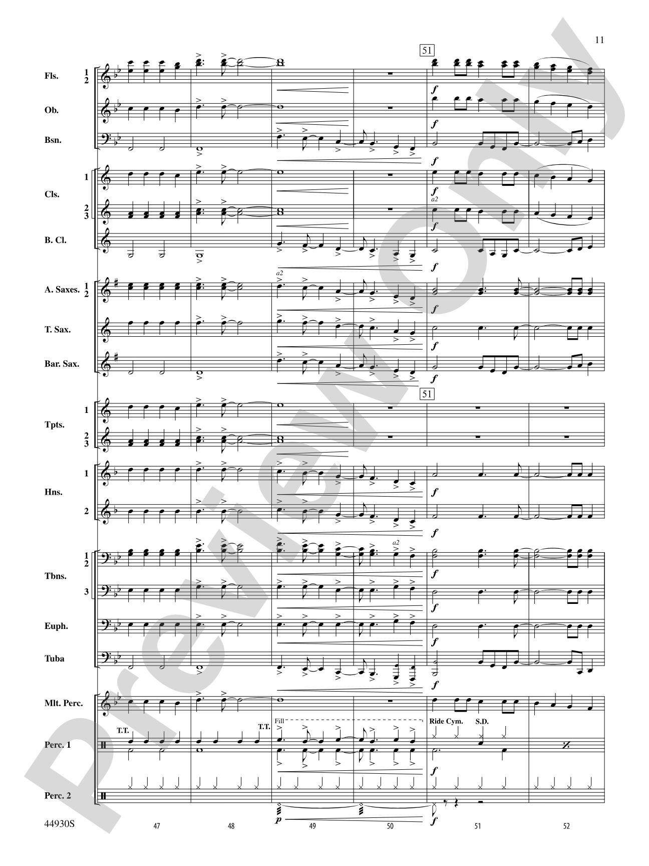 Christmas Vacation: Concert Band Conductor Score & Parts
