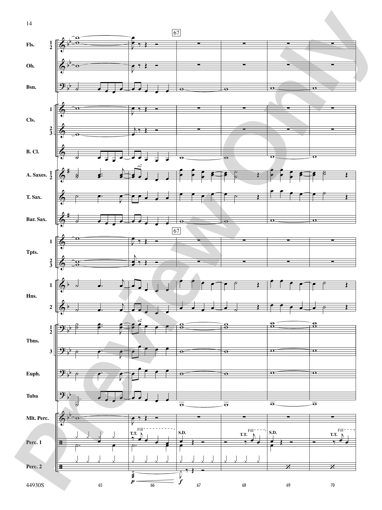 Christmas Vacation: Concert Band Conductor Score & Parts