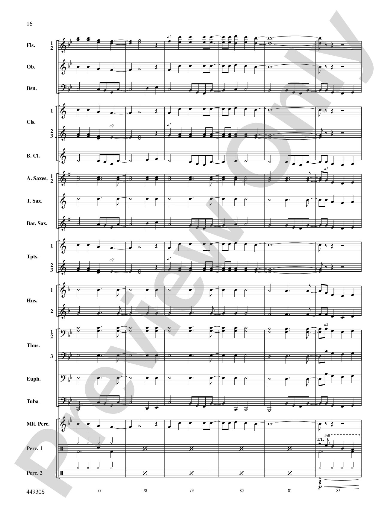 Christmas Vacation: Concert Band Conductor Score & Parts