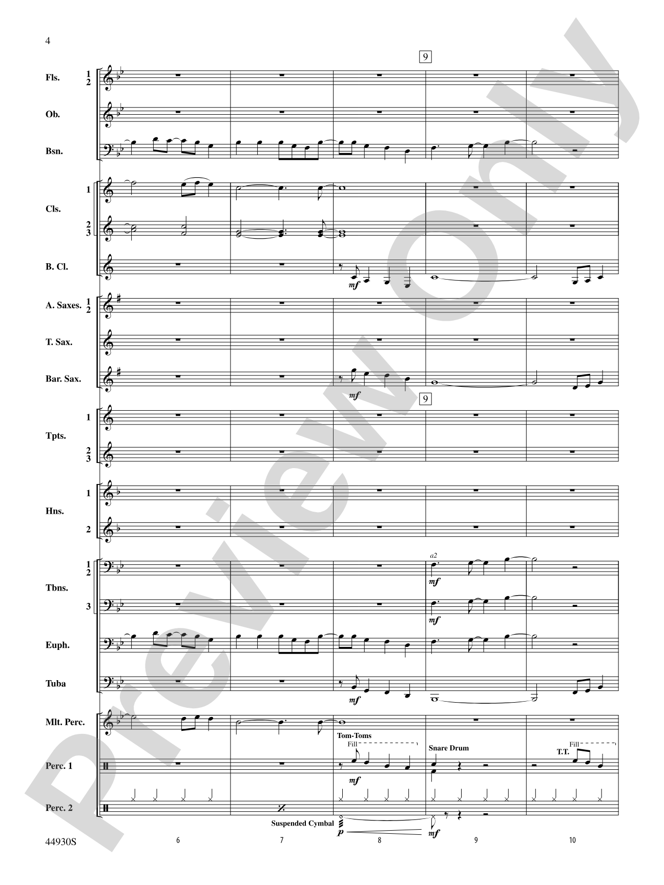 Christmas Vacation: Concert Band Conductor Score & Parts