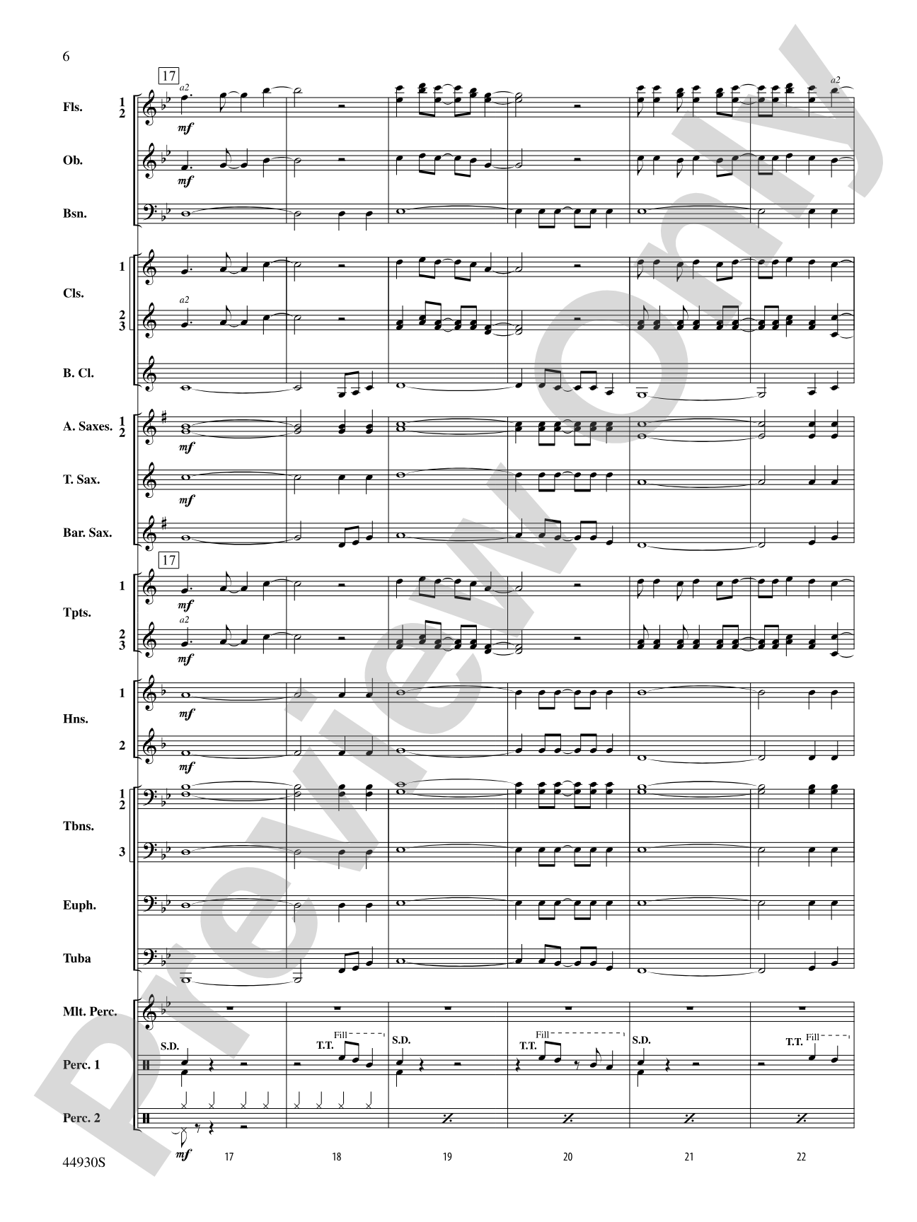 Christmas Vacation: Concert Band Conductor Score & Parts