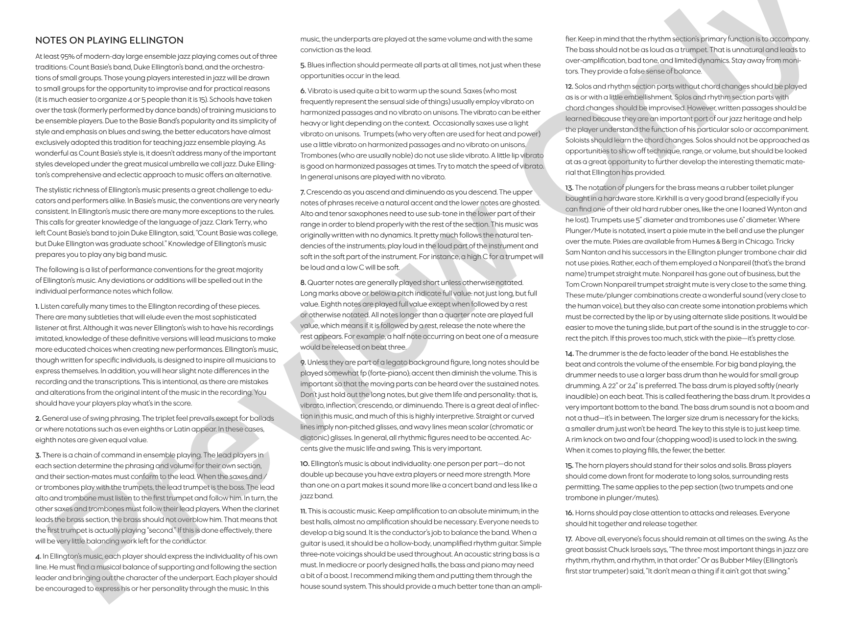 Christopher Columbus: Jazz Ensemble Conductor Score & Parts