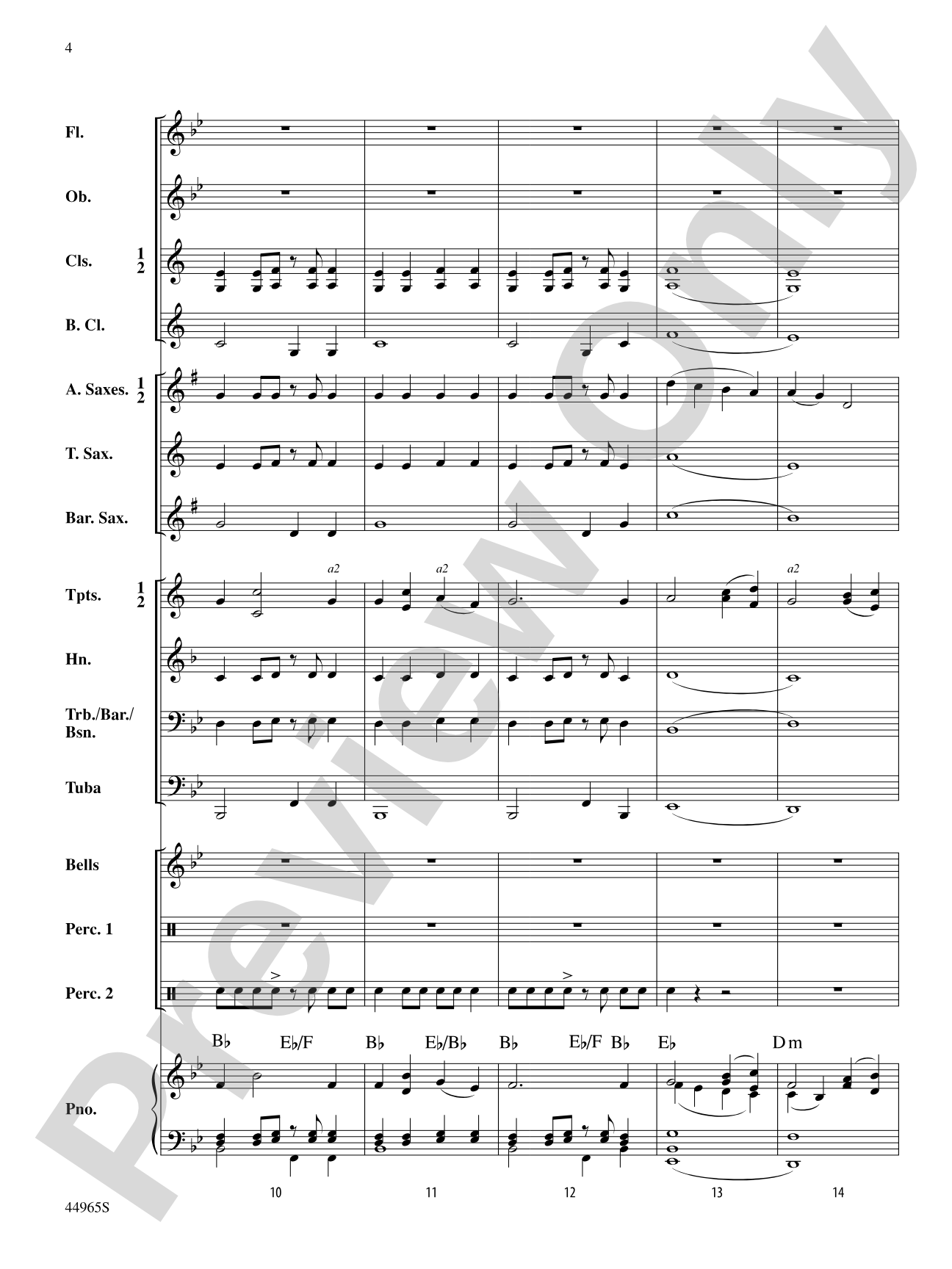 Windward Overture: Concert Band Conductor Score & Parts