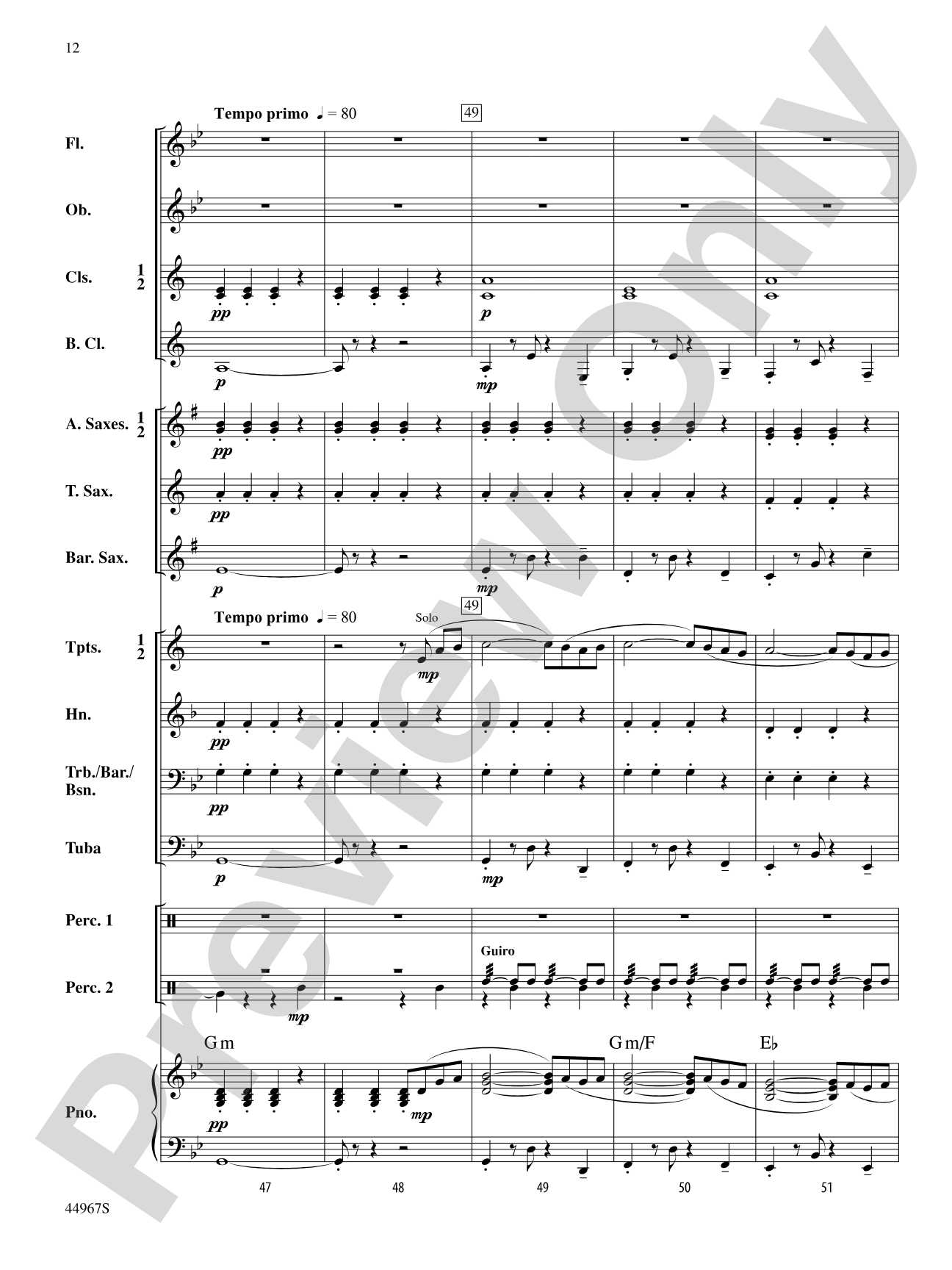 Tango Argentina: Concert Band Conductor Score & Parts
