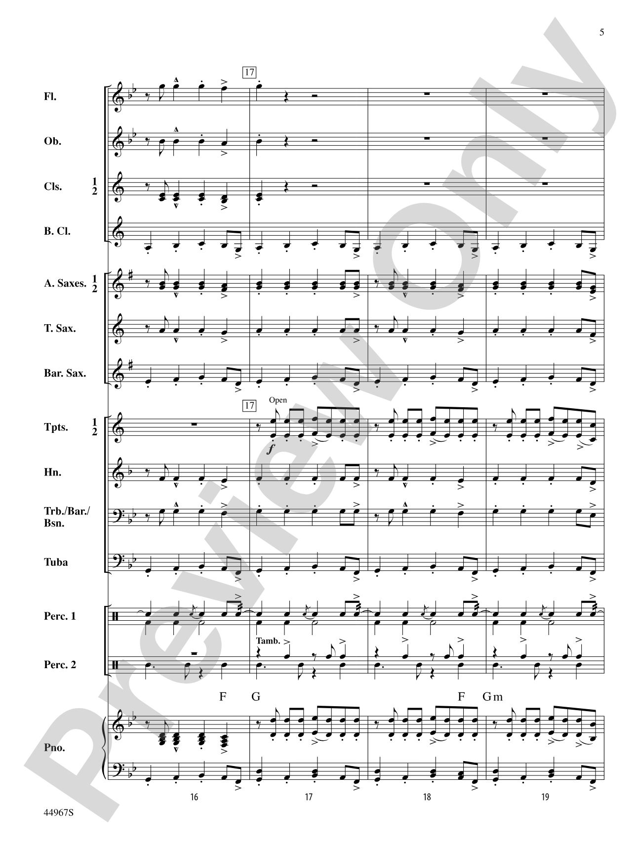 Tango Argentina: Concert Band Conductor Score & Parts