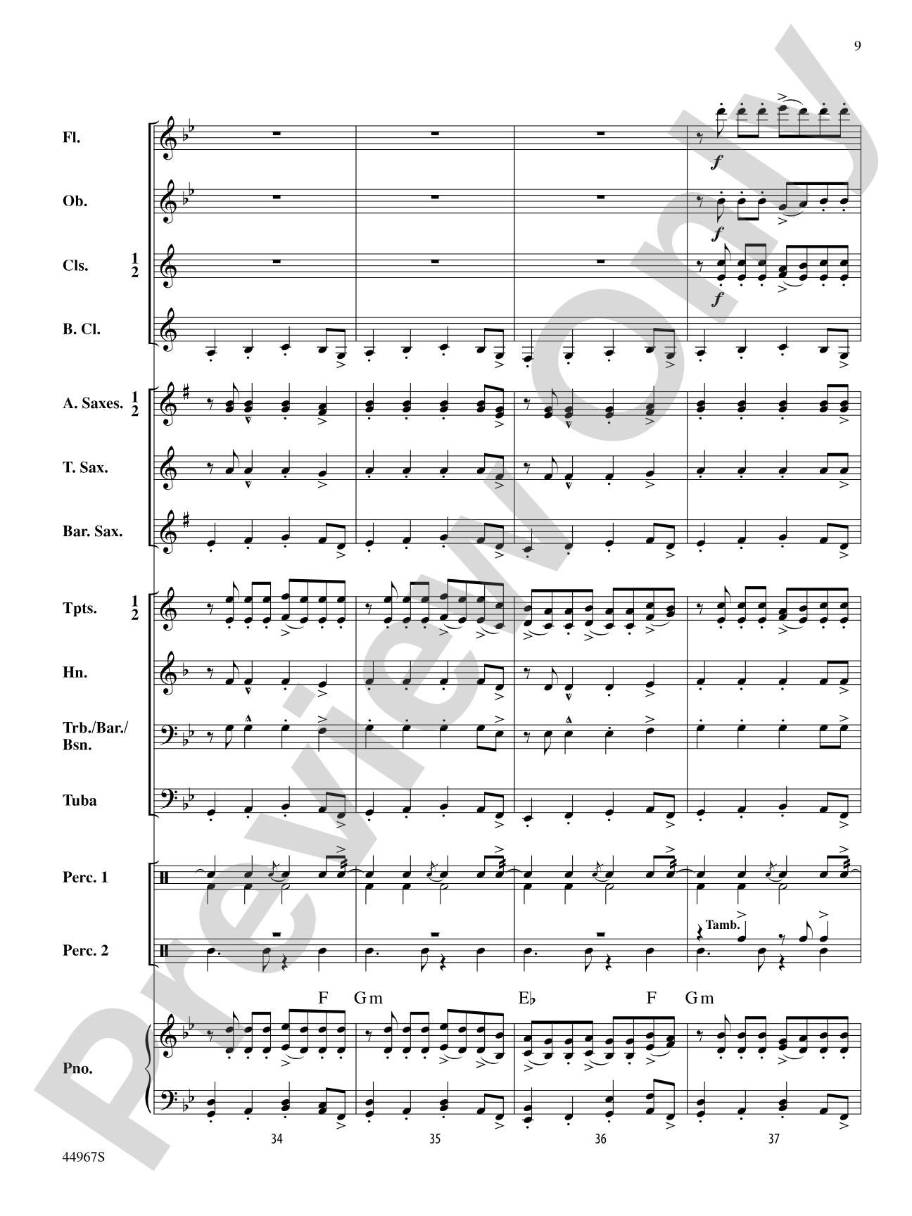 Tango Argentina: Concert Band Conductor Score & Parts