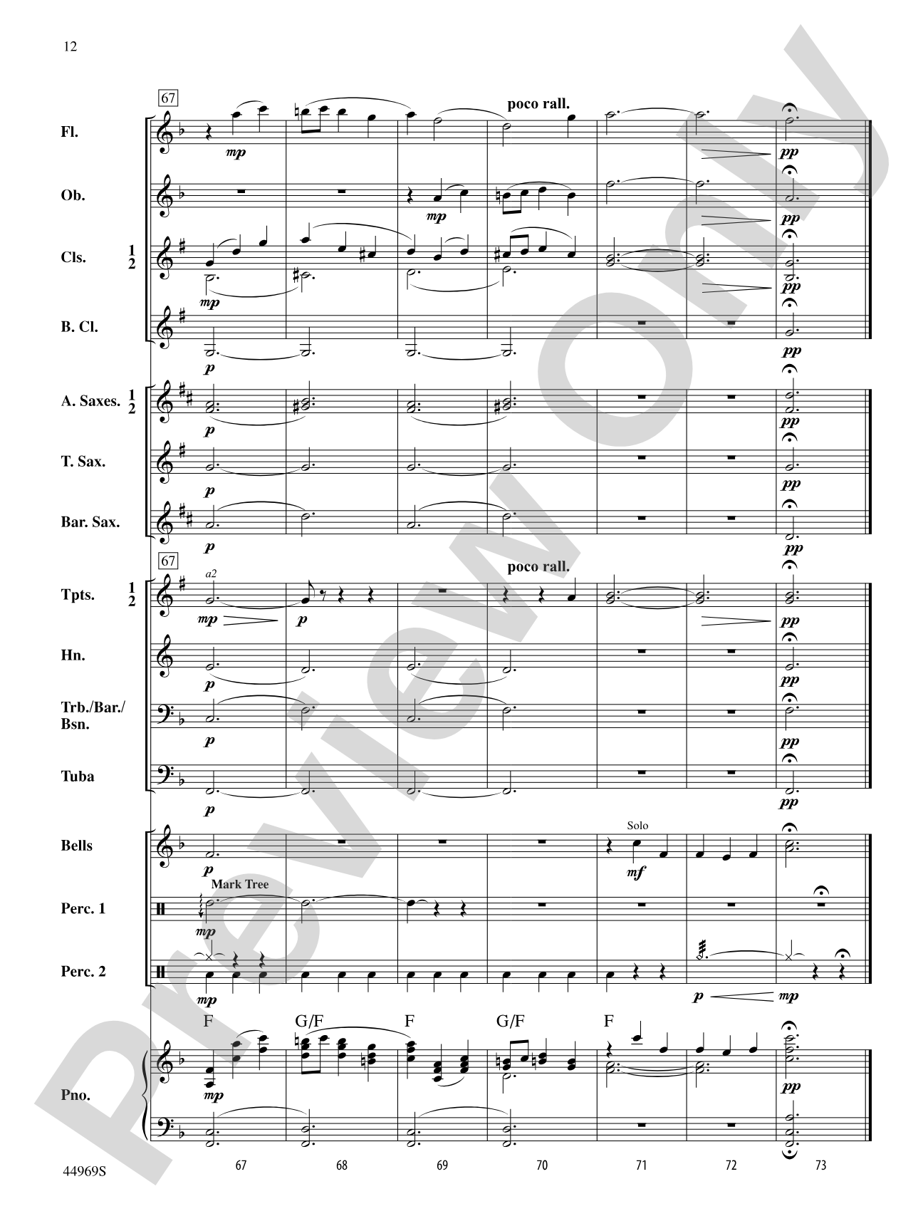 A Carol Français: Concert Band Conductor Score & Parts