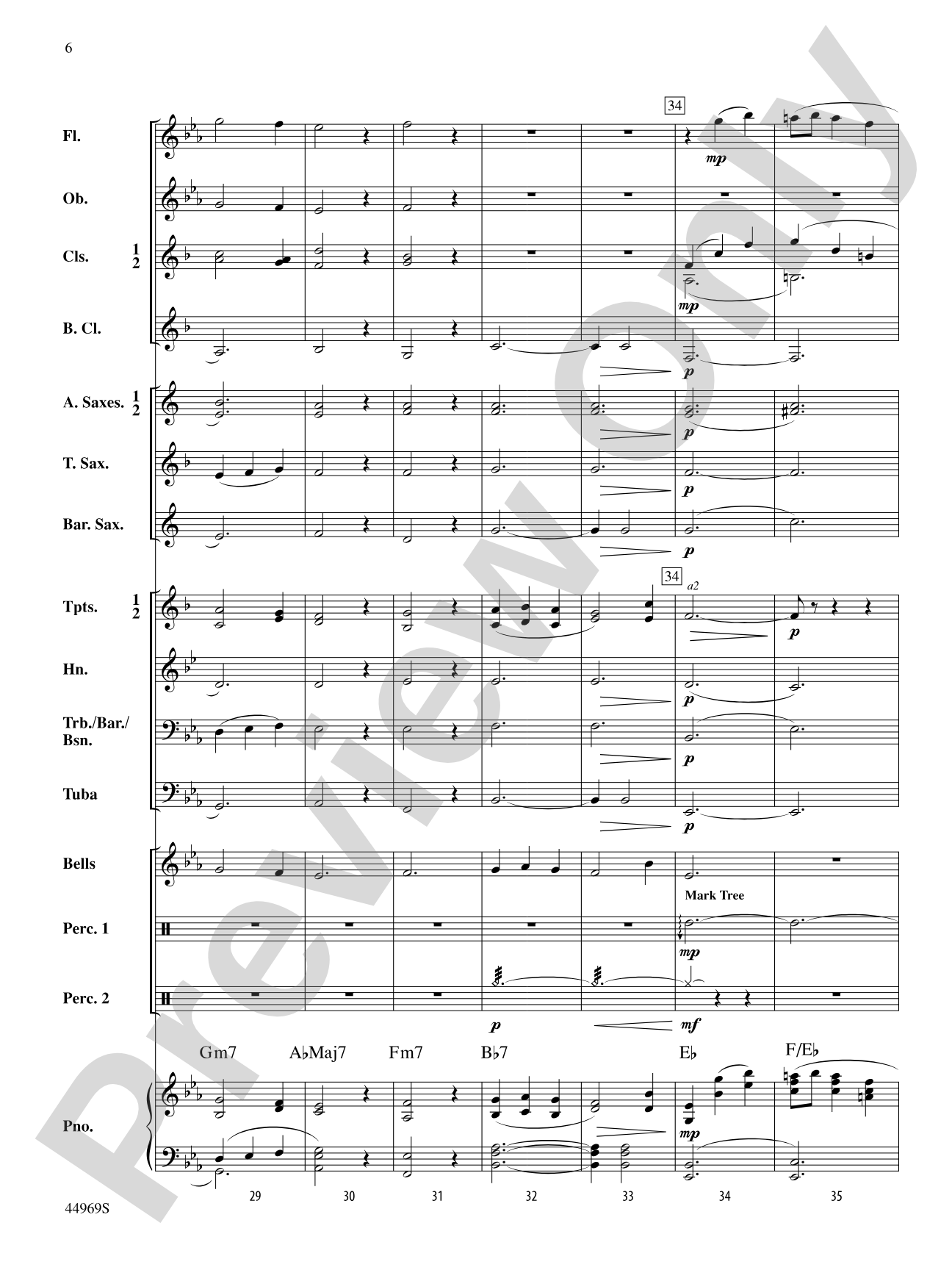 A Carol Français: Concert Band Conductor Score & Parts