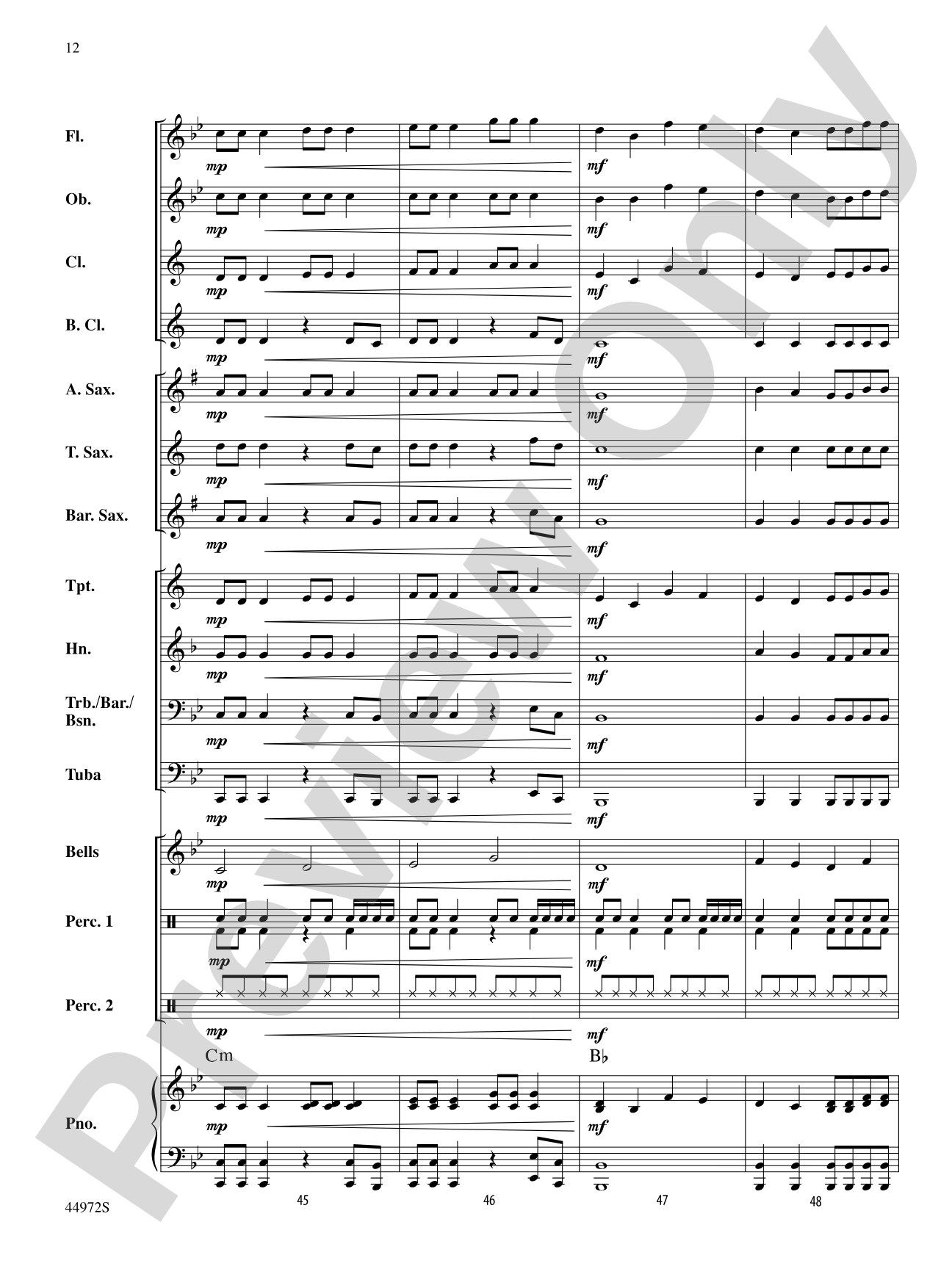 March of the Robot Brigade: Concert Band Conductor Score & Parts