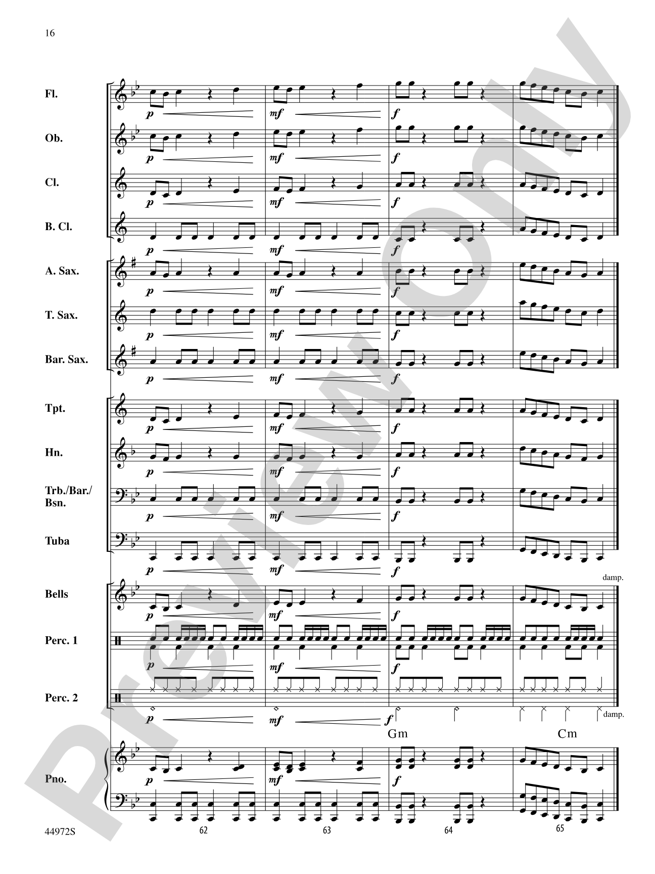 March of the Robot Brigade: Concert Band Conductor Score & Parts