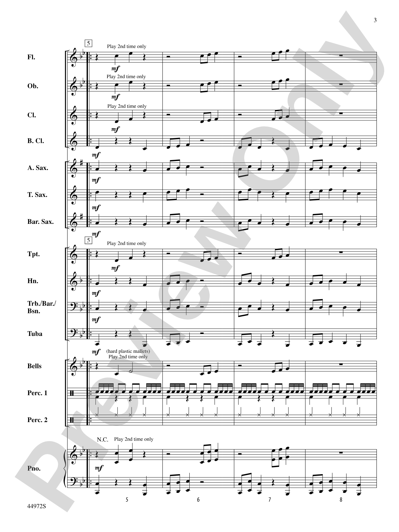 March of the Robot Brigade: Concert Band Conductor Score & Parts