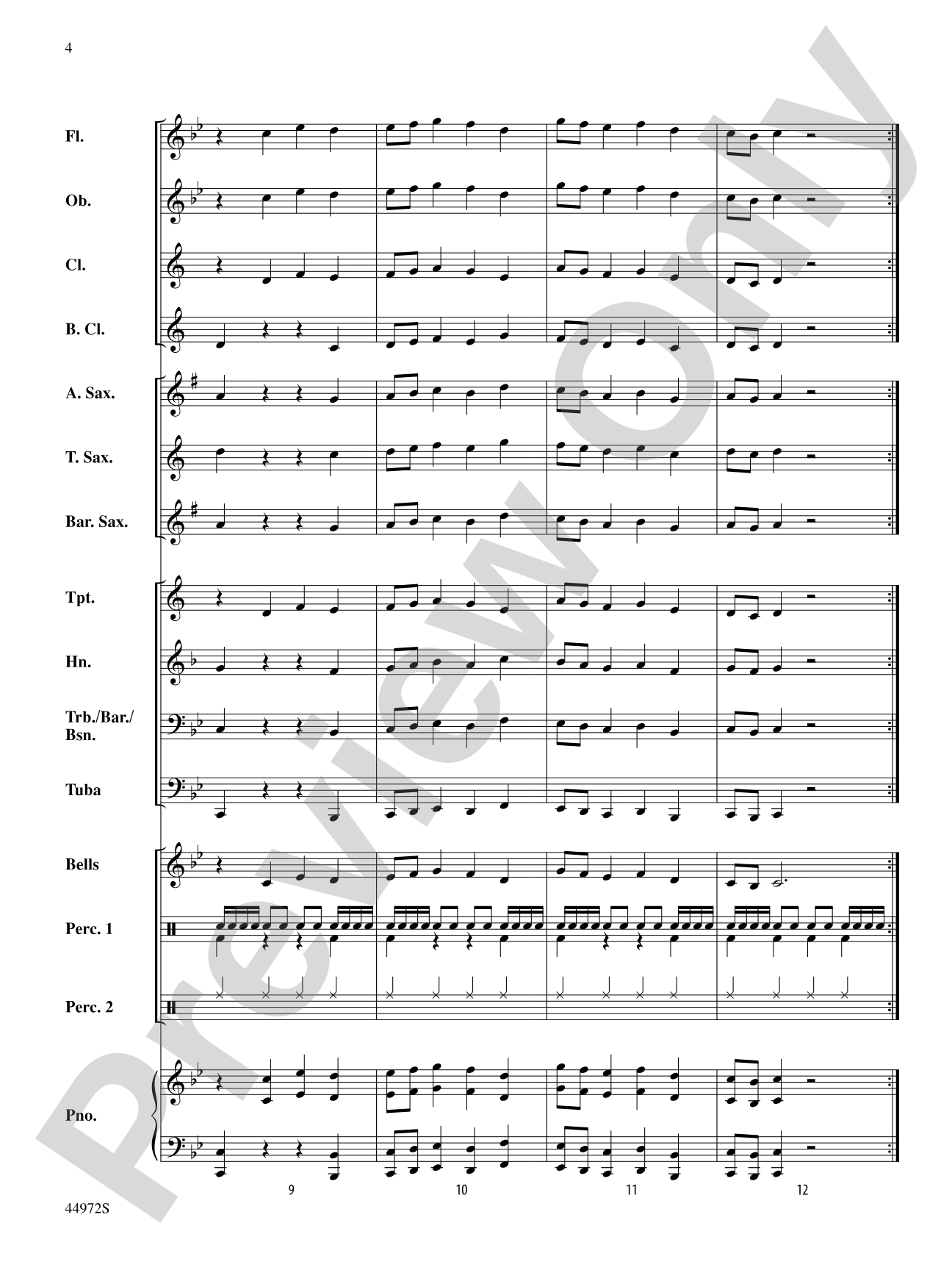 March of the Robot Brigade: Concert Band Conductor Score & Parts
