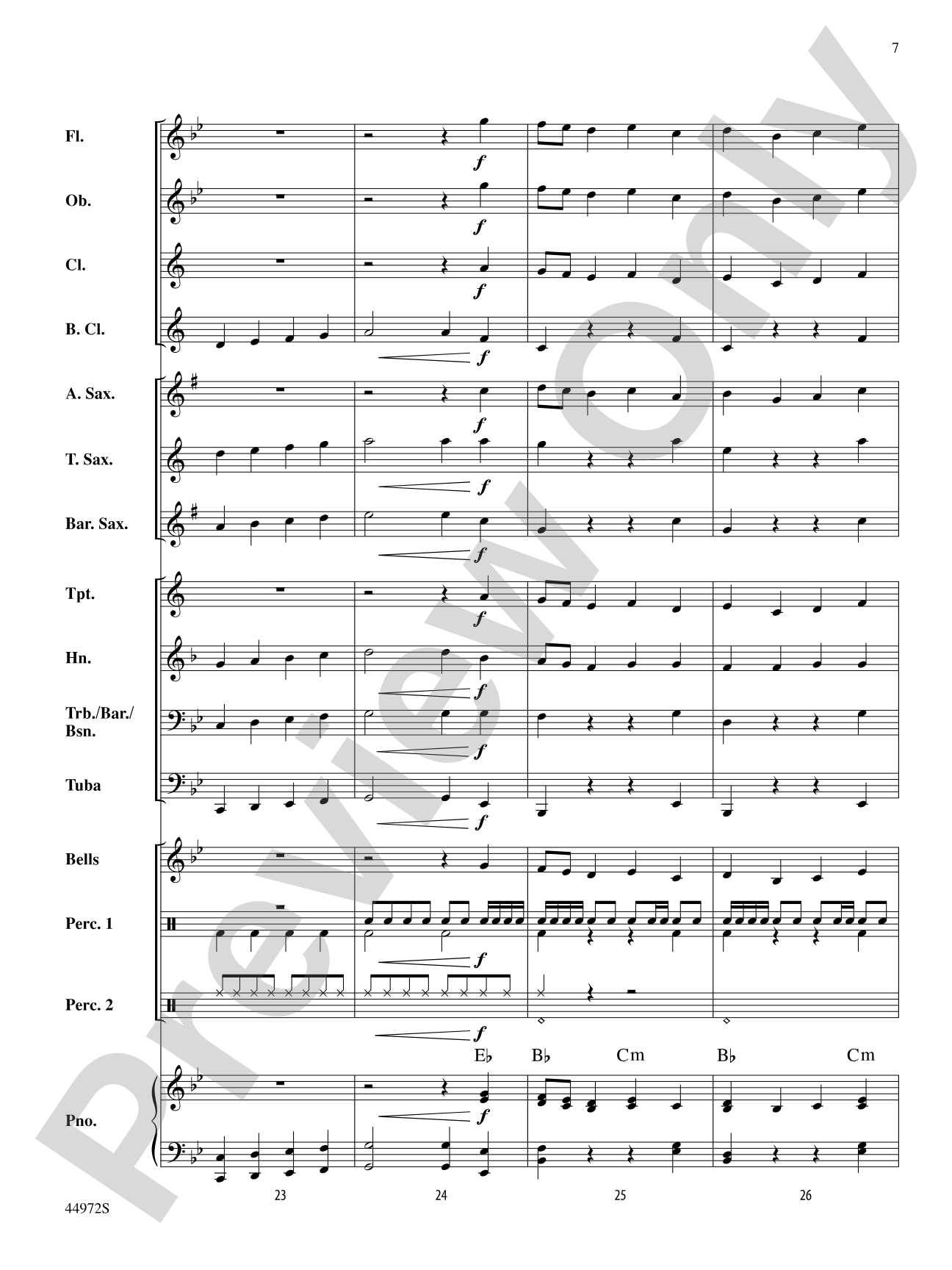 March of the Robot Brigade: Concert Band Conductor Score & Parts