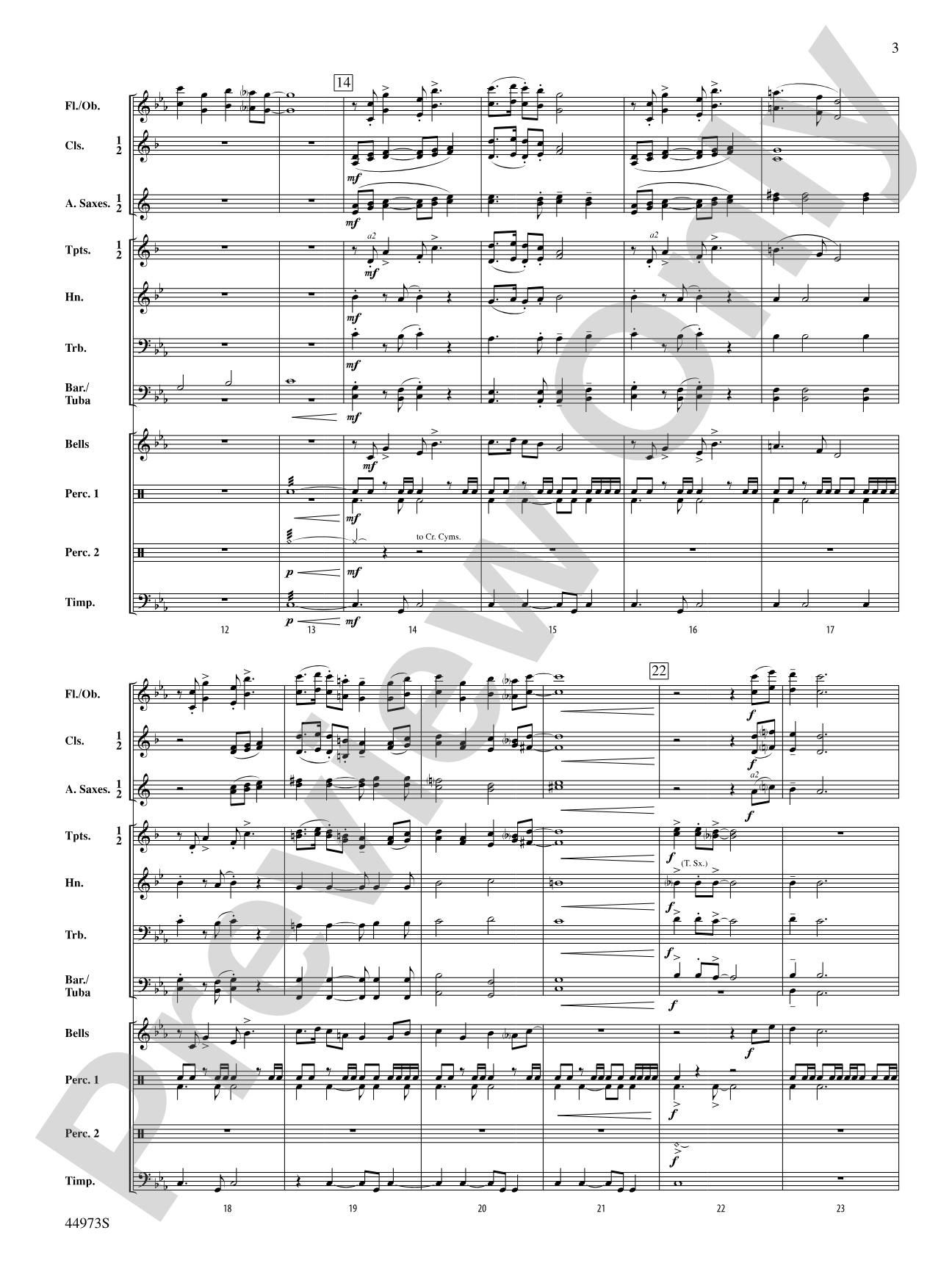 Wings of Apollo: Concert Band Conductor Score & Parts