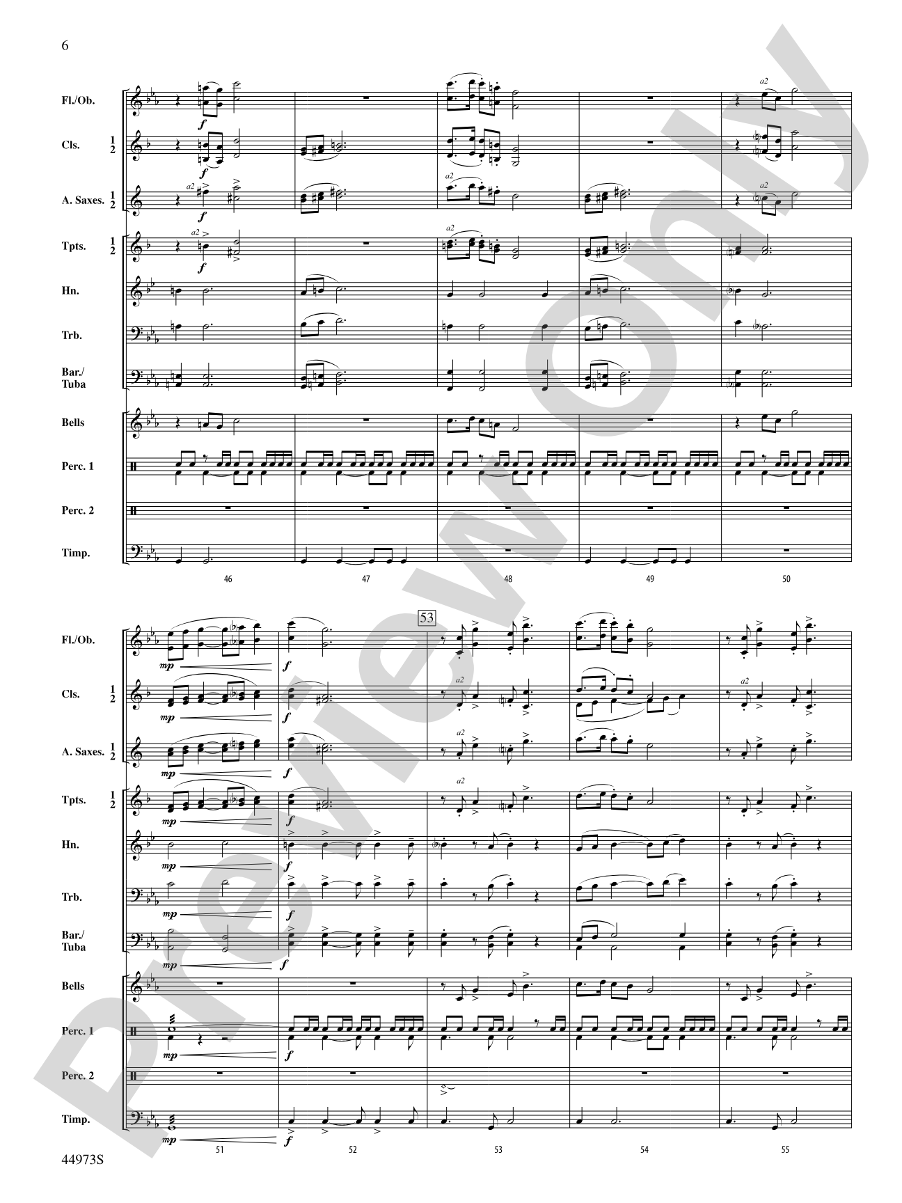 Wings of Apollo: Concert Band Conductor Score & Parts