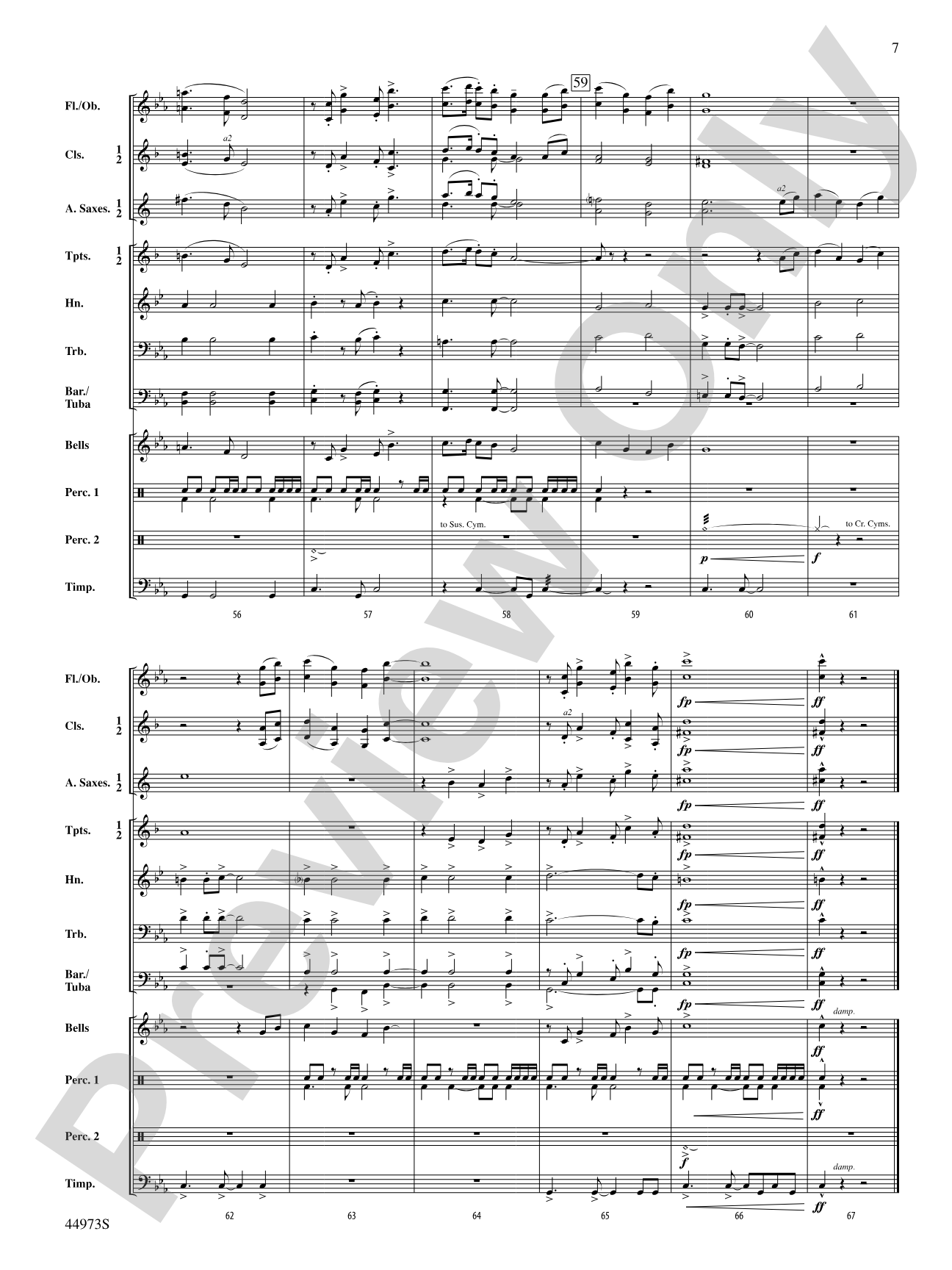 Wings of Apollo: Concert Band Conductor Score & Parts