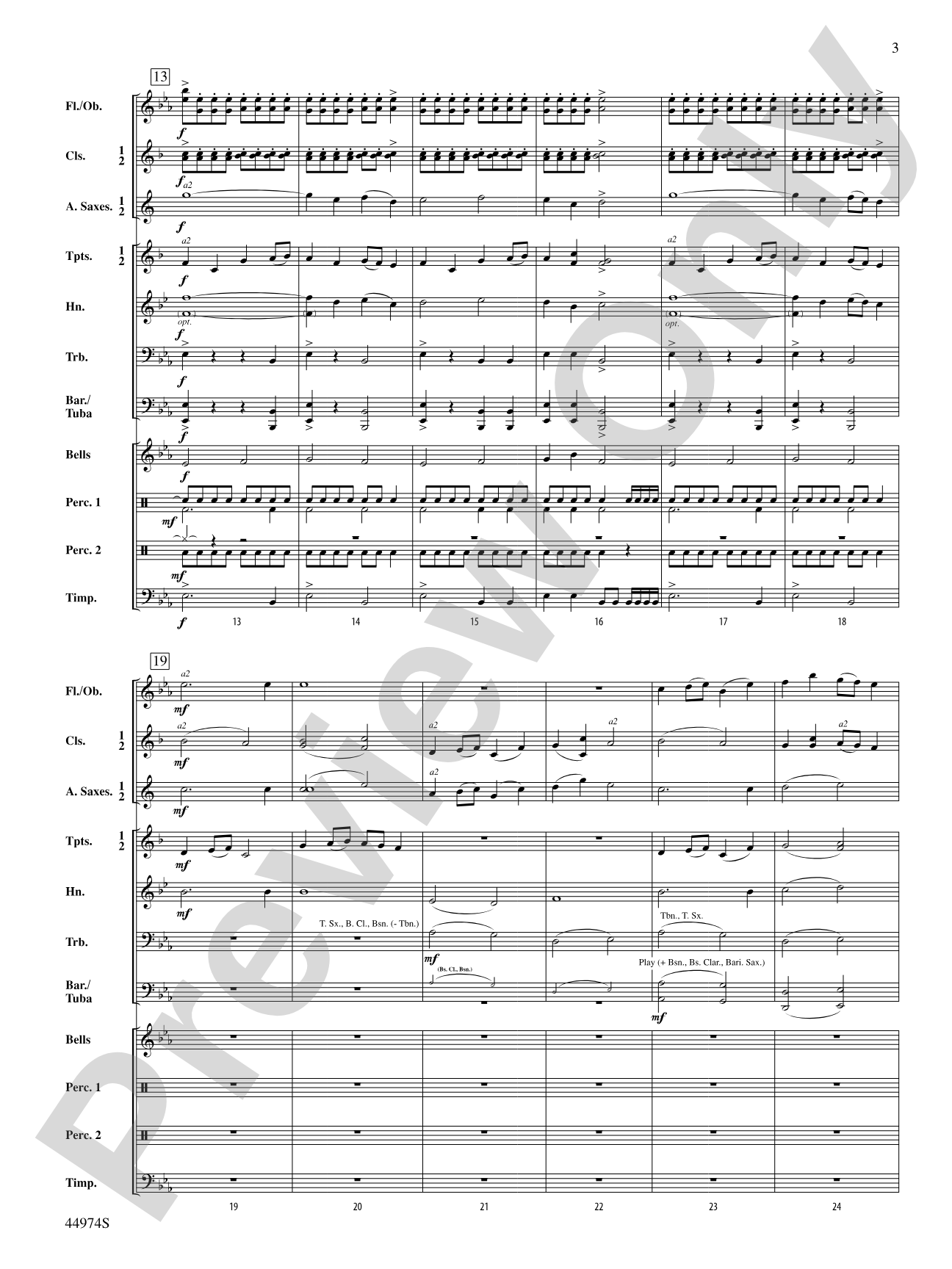 Capturing the Blue Riband: Concert Band Conductor Score & Parts