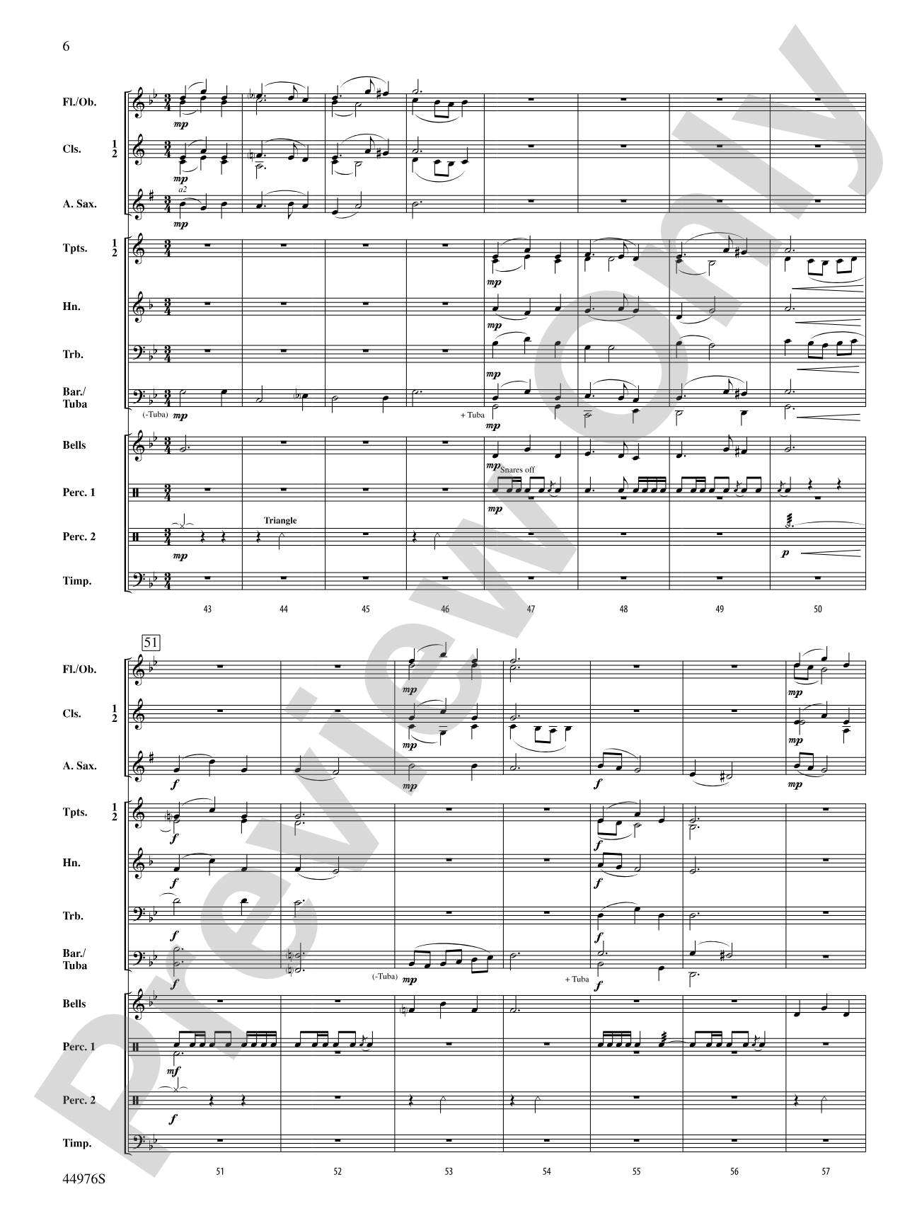 Helios Rising: Concert Band Conductor Score & Parts