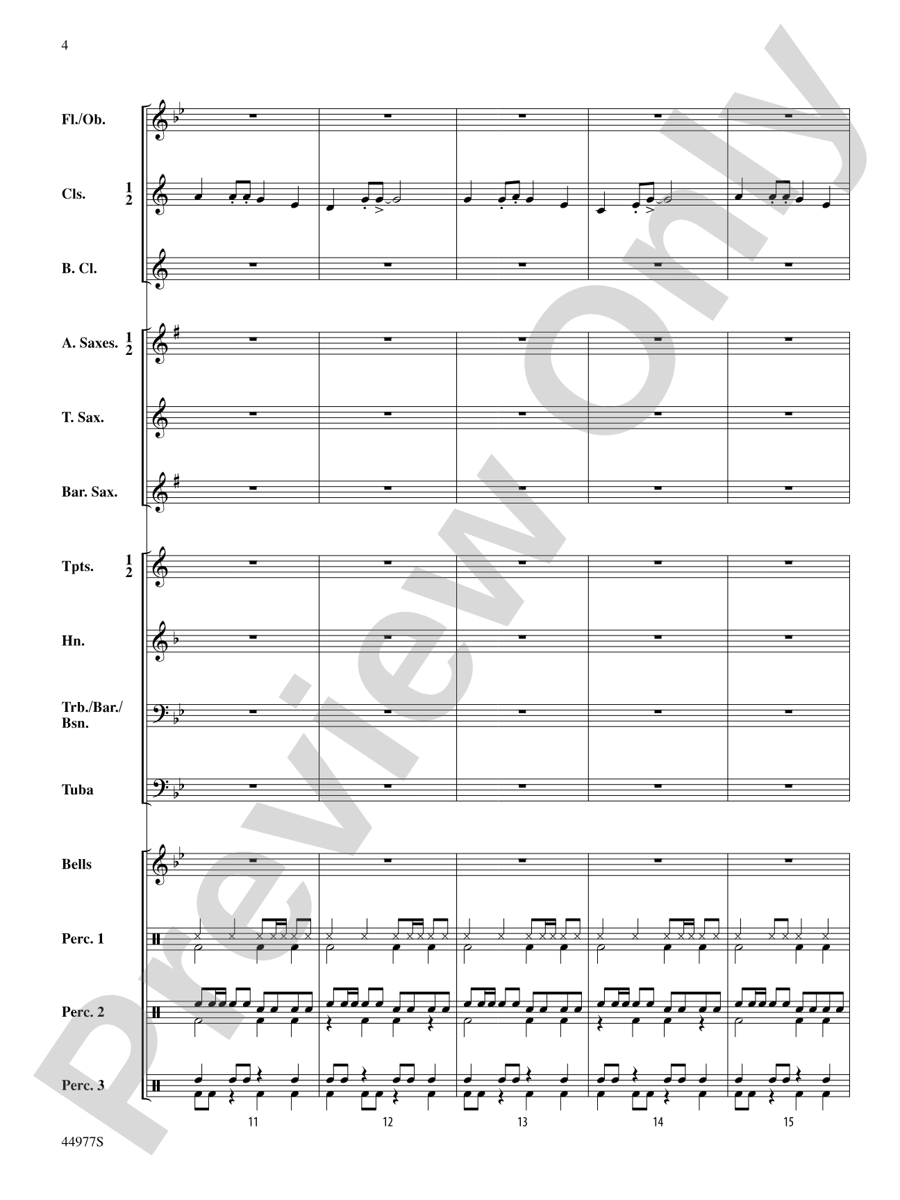 Fiesta on the Housetop: Concert Band Conductor Score & Parts