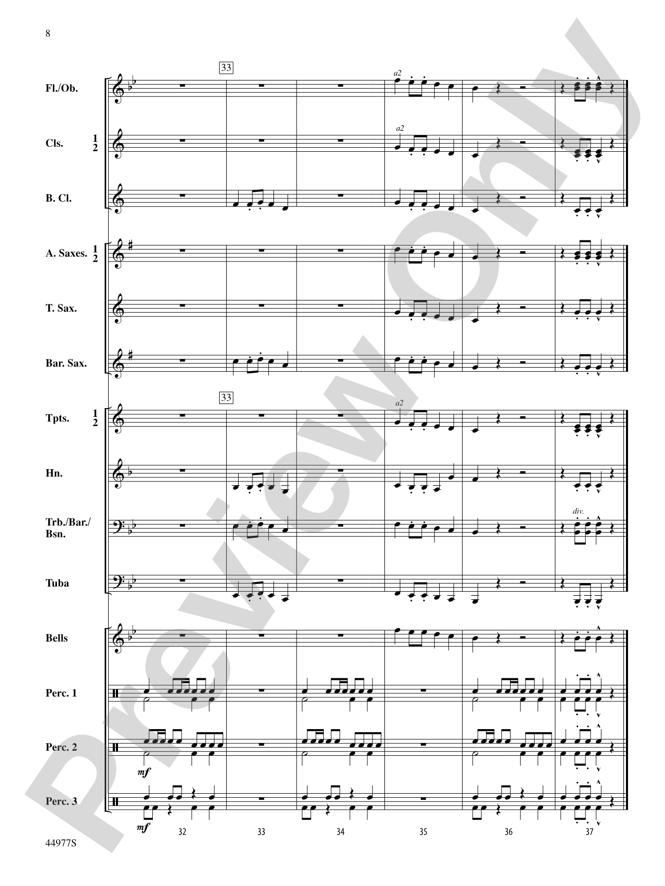 Fiesta on the Housetop: Concert Band Conductor Score & Parts