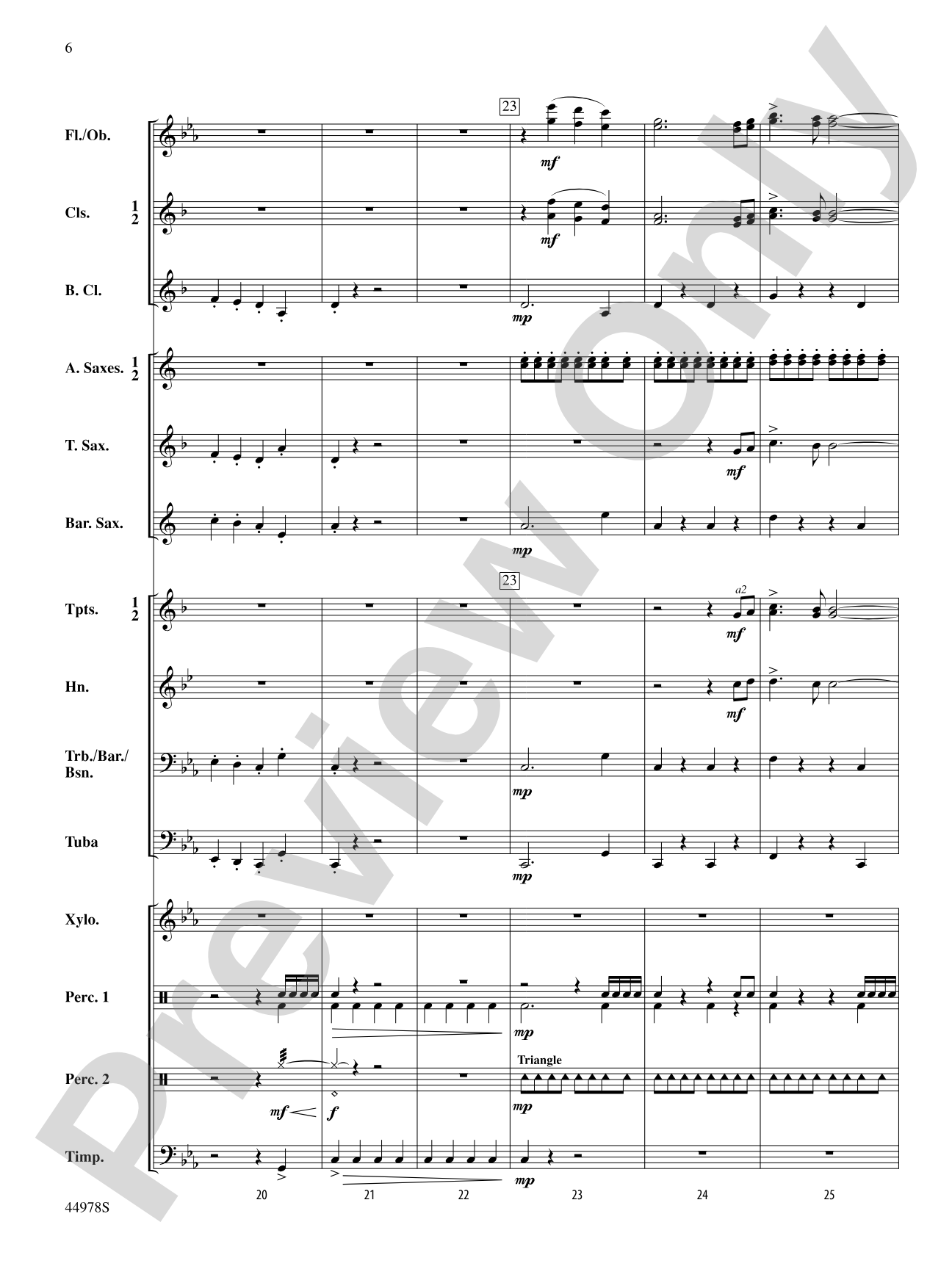 Predators of the Deep: Concert Band Conductor Score & Parts