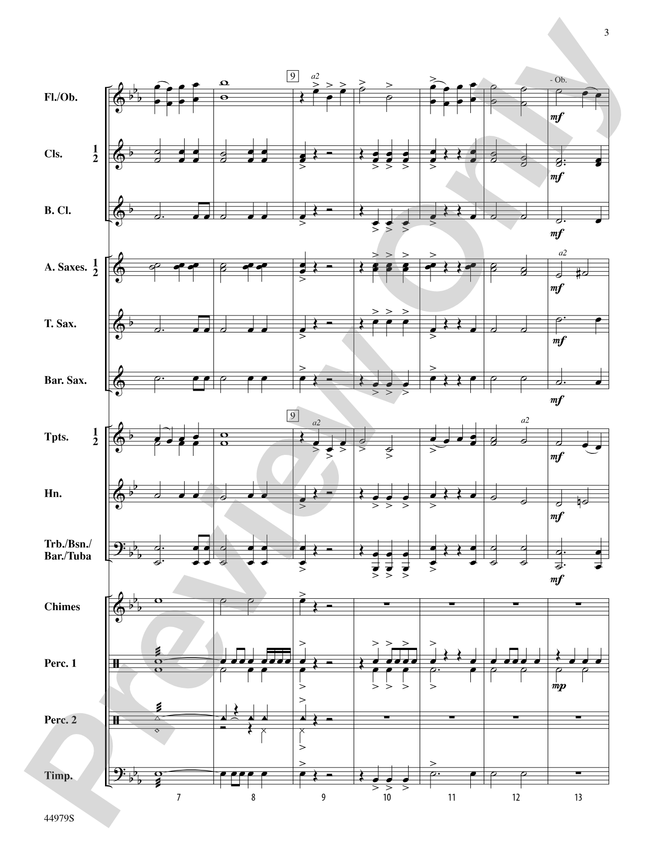 Come, Rejoice!: Concert Band Conductor Score & Parts