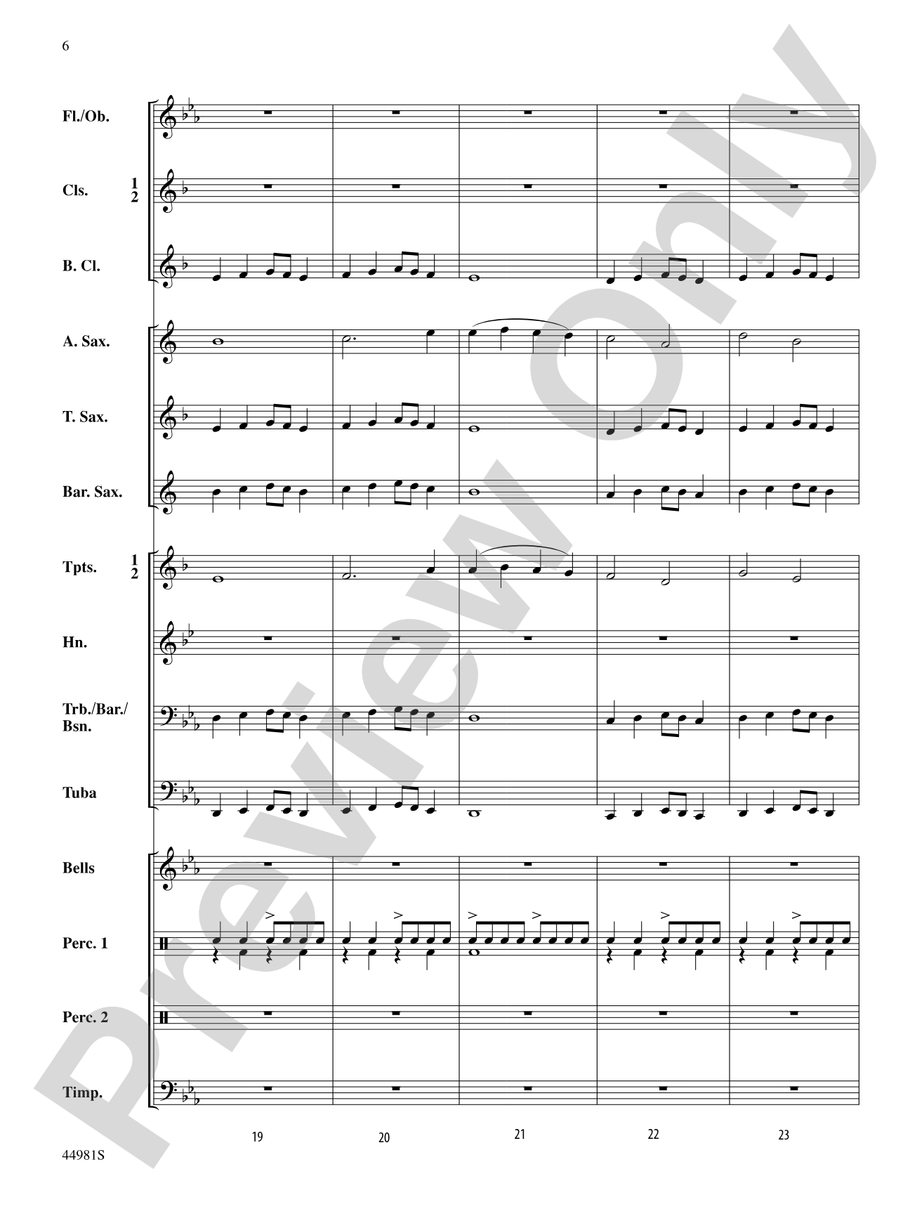 Stick Figures: Concert Band Conductor Score & Parts