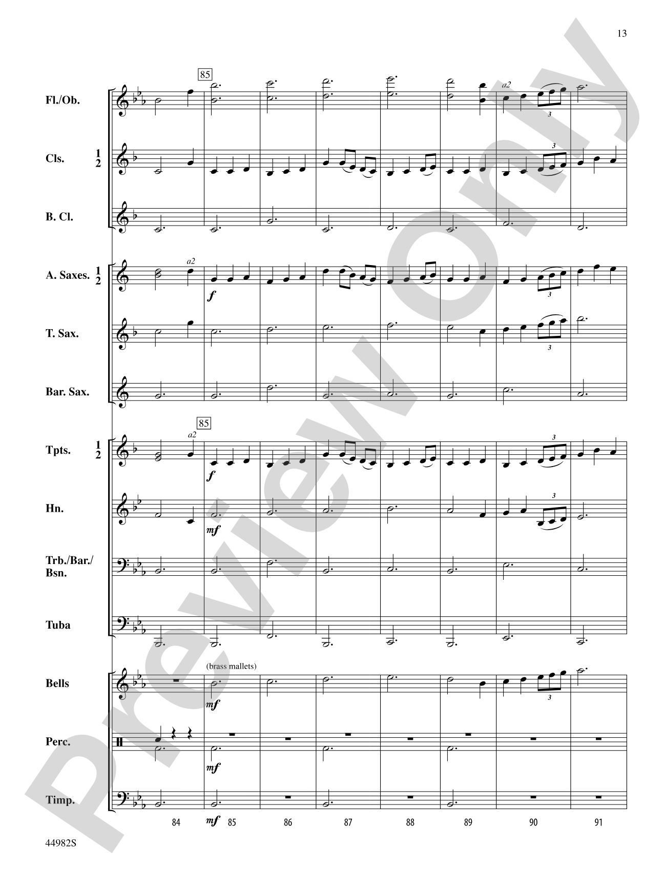 Two Celtic Tunes: Concert Band Conductor Score & Parts
