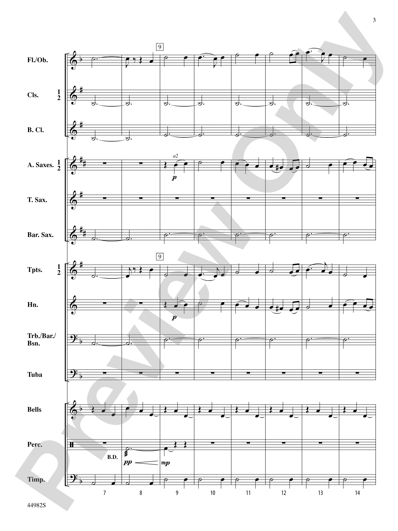 Two Celtic Tunes: Concert Band Conductor Score & Parts
