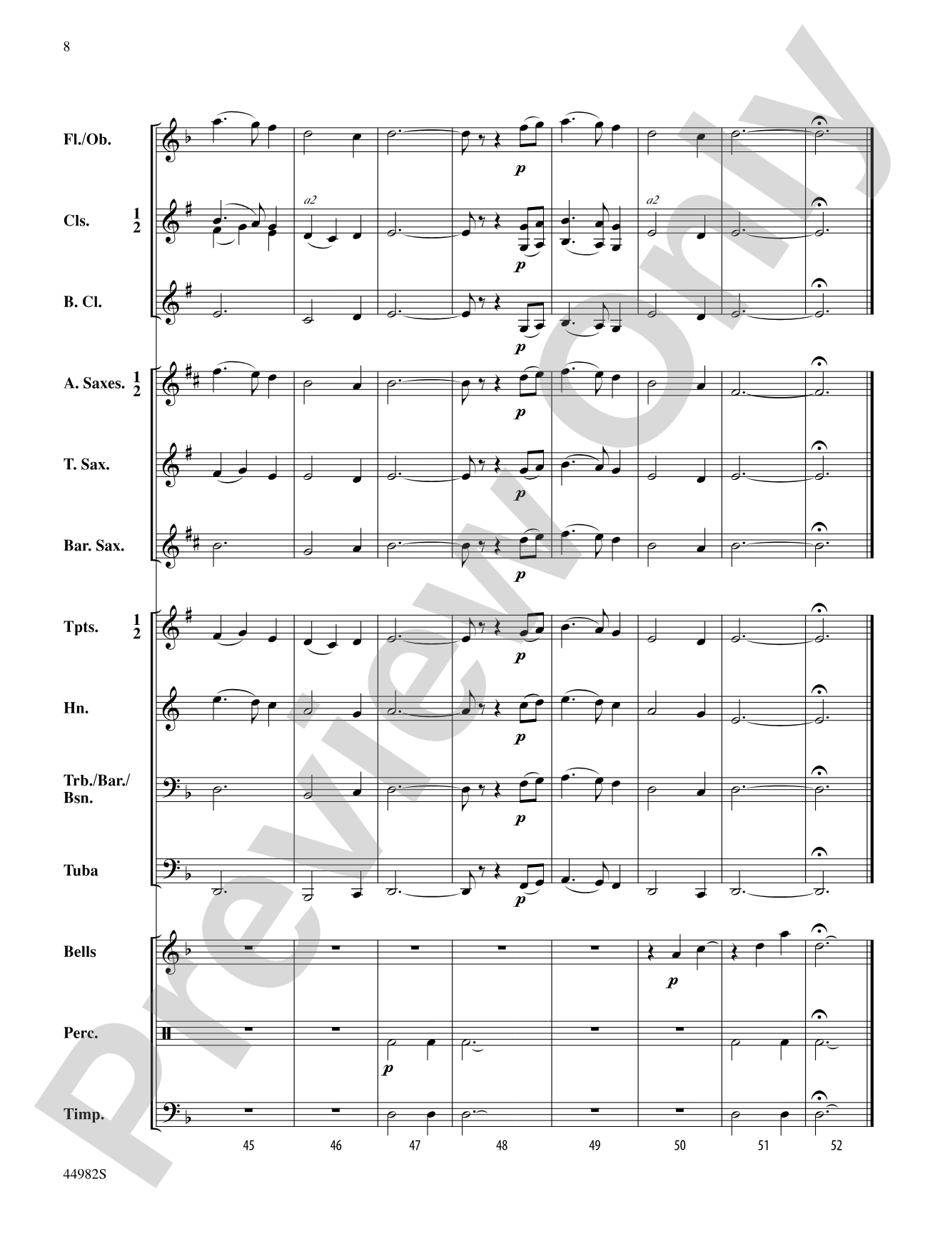 Two Celtic Tunes: Concert Band Conductor Score & Parts