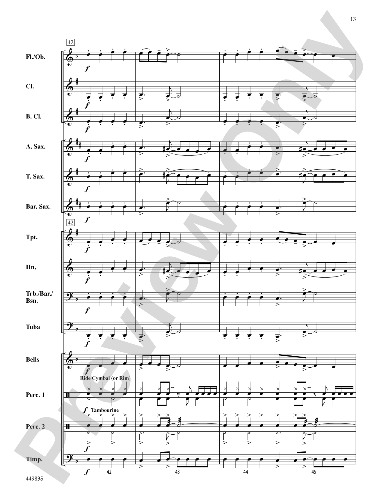 Half-Past Two: Score