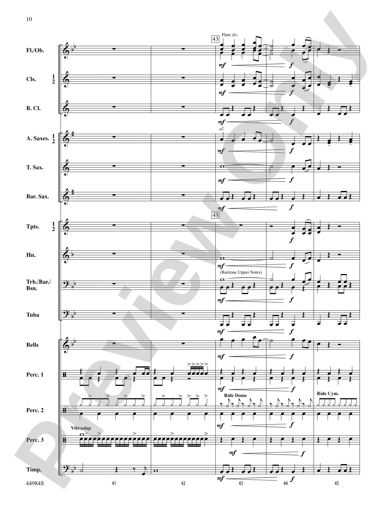 Power Surge: Concert Band Conductor Score & Parts