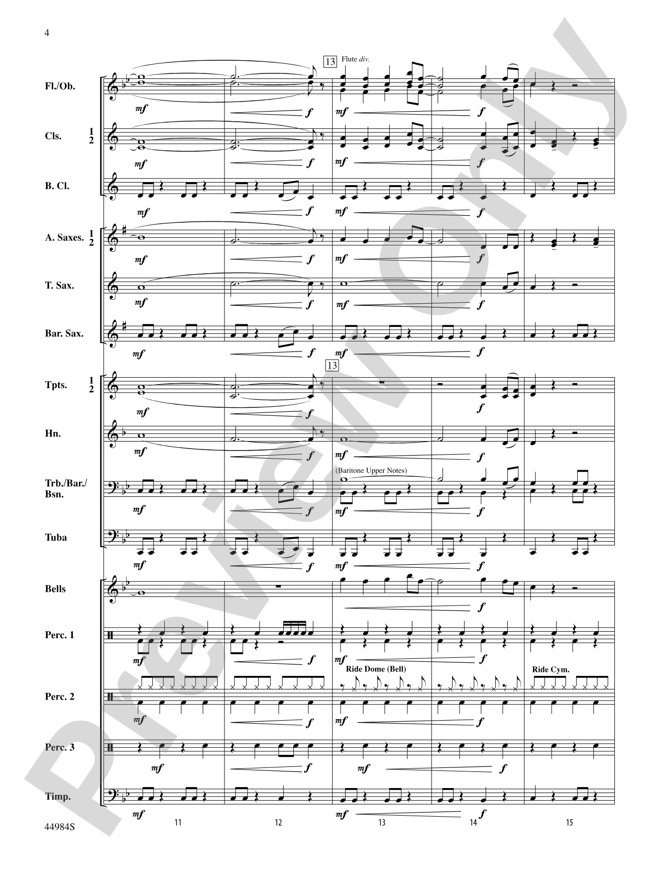 Power Surge: Concert Band Conductor Score & Parts