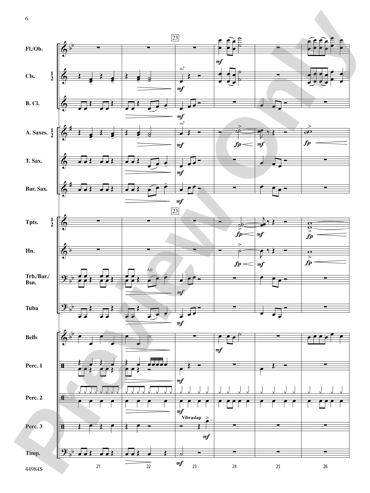 Power Surge: Concert Band Conductor Score & Parts