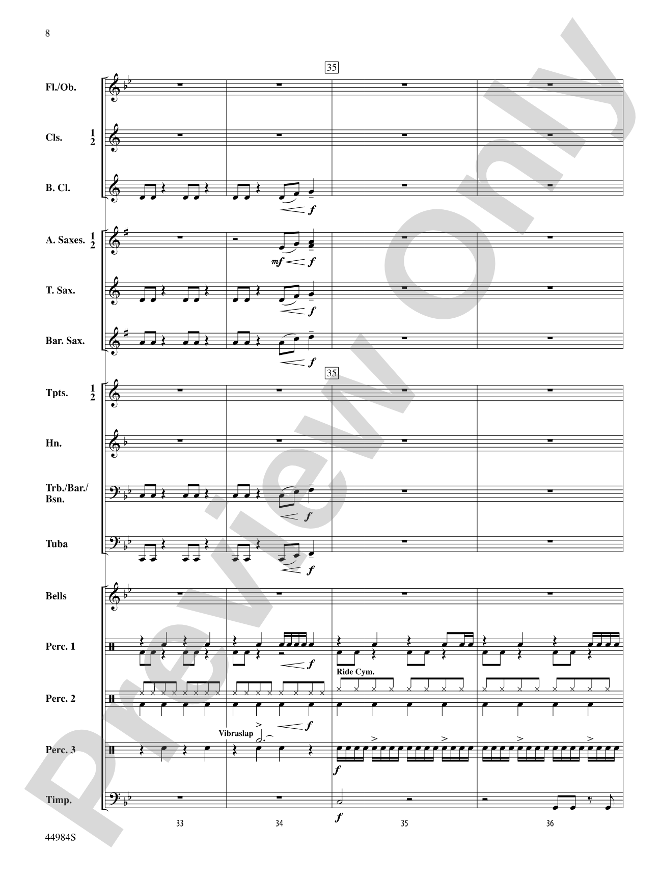 Power Surge: Concert Band Conductor Score & Parts