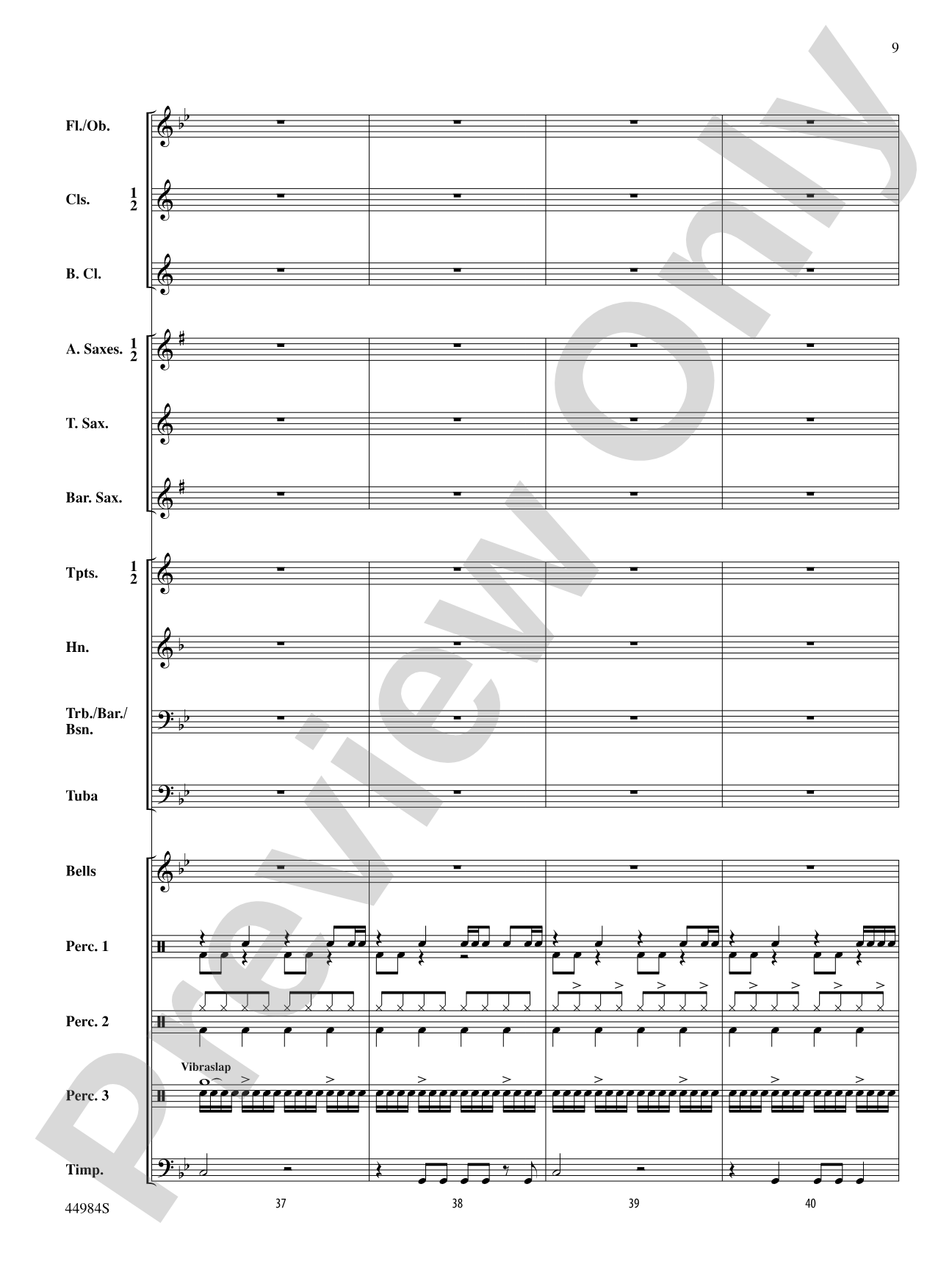 Power Surge: Concert Band Conductor Score & Parts