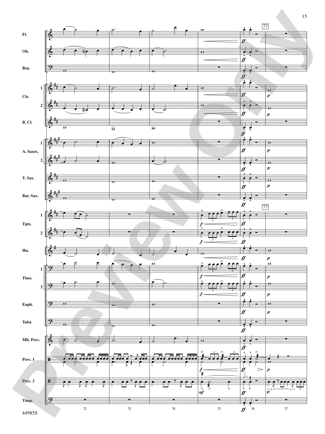 Pursuit of the Centaur: Concert Band Conductor Score & Parts