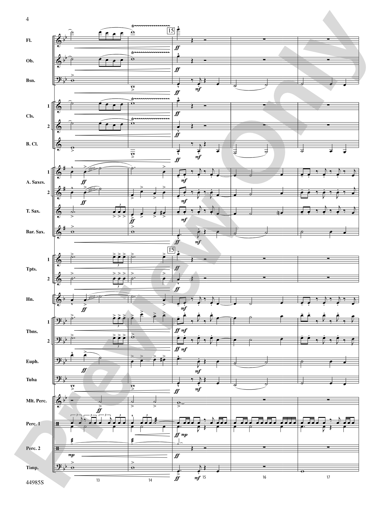 Pursuit of the Centaur: Concert Band Conductor Score & Parts