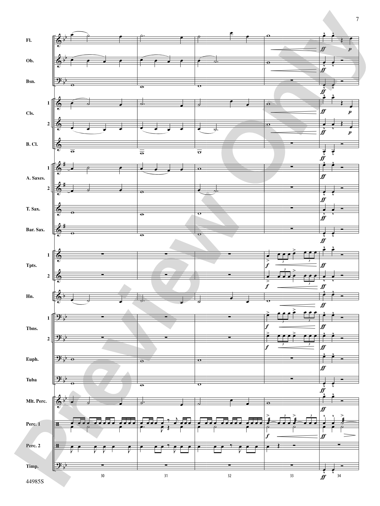 Pursuit of the Centaur: Concert Band Conductor Score & Parts