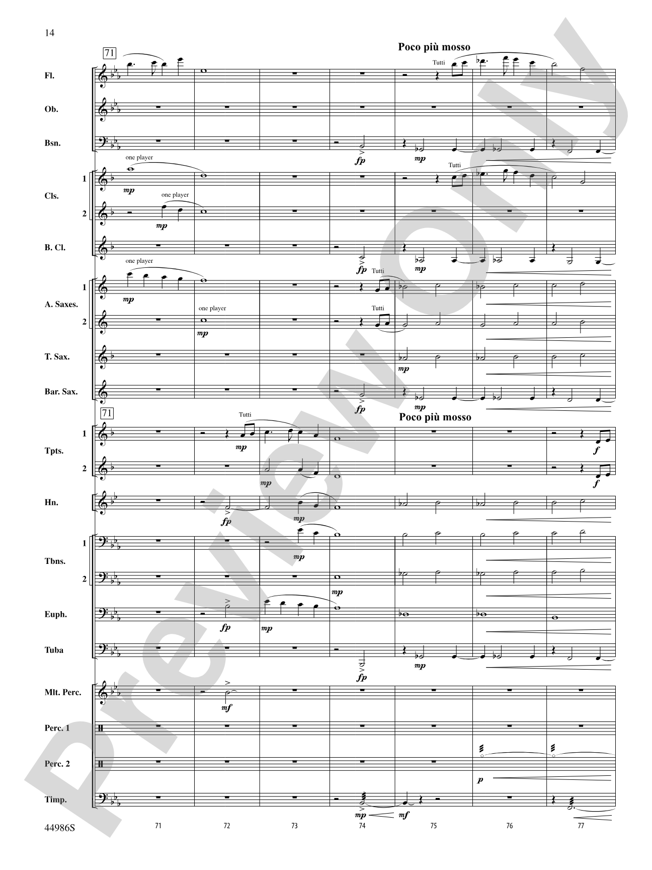 Travelin' Music: Score