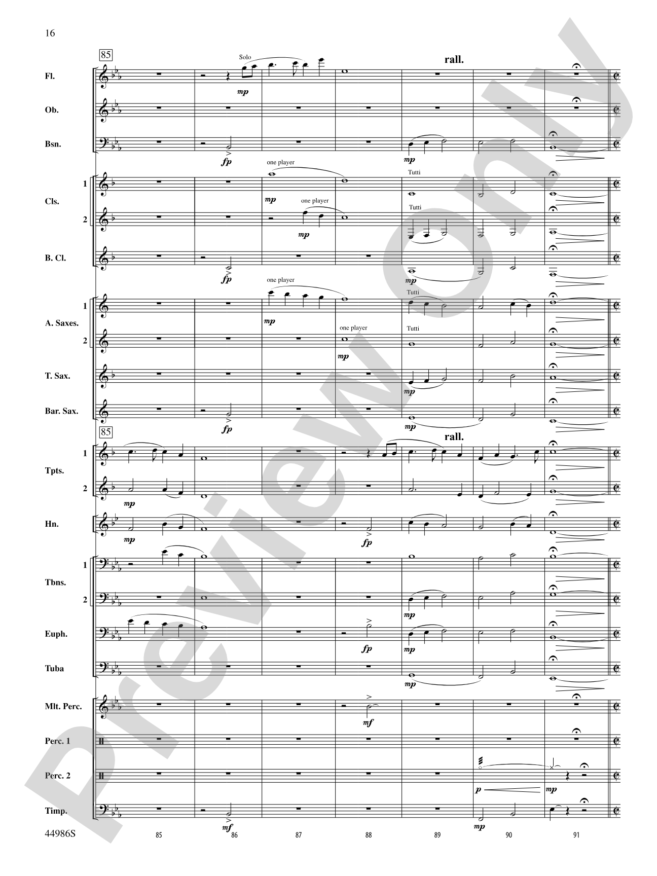 Travelin' Music: Score