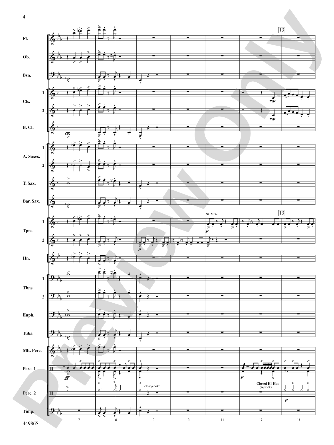 Travelin' Music: Score