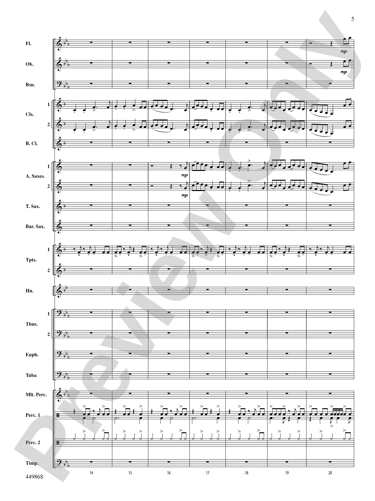 Travelin' Music: Score