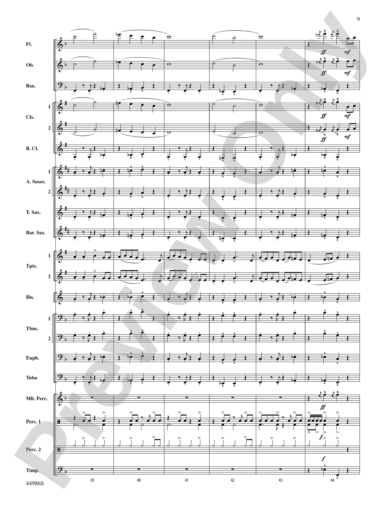 Travelin' Music: Score